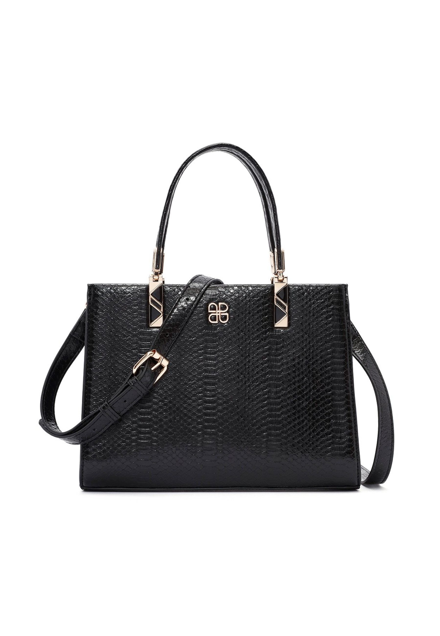 Derimod Umhängetasche Handtasche aus Kunstleder