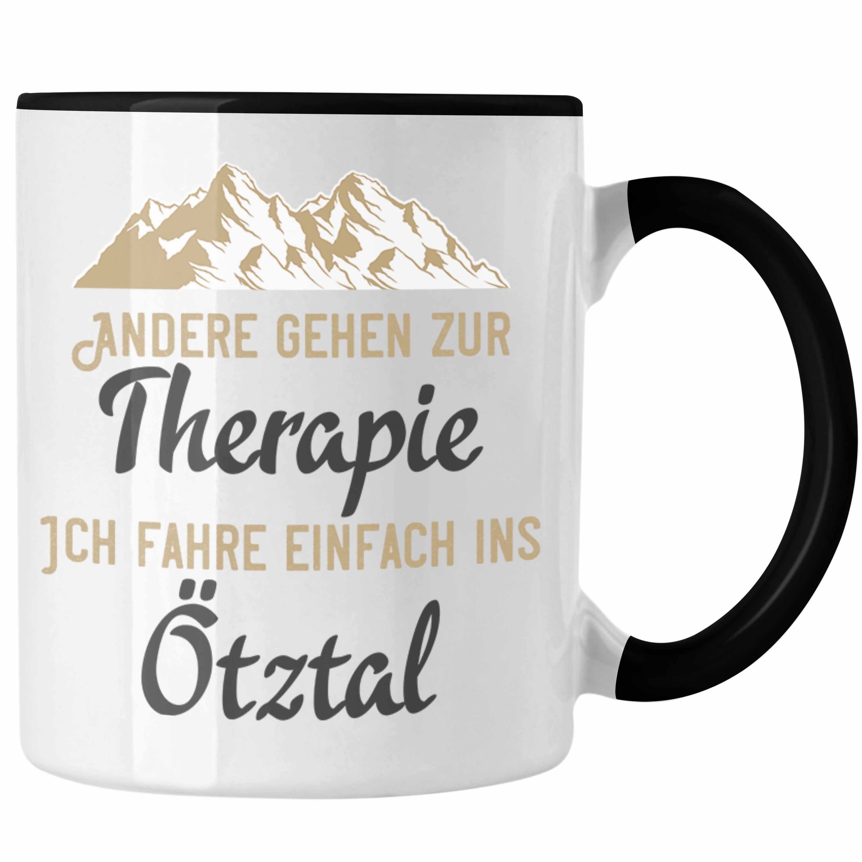 Trendation Tasse Trendation - Muss Schwarz Süd-Tirol Ich Ötztal Tasse Nix Außer Geschenk Geschenkidee Gar Nach