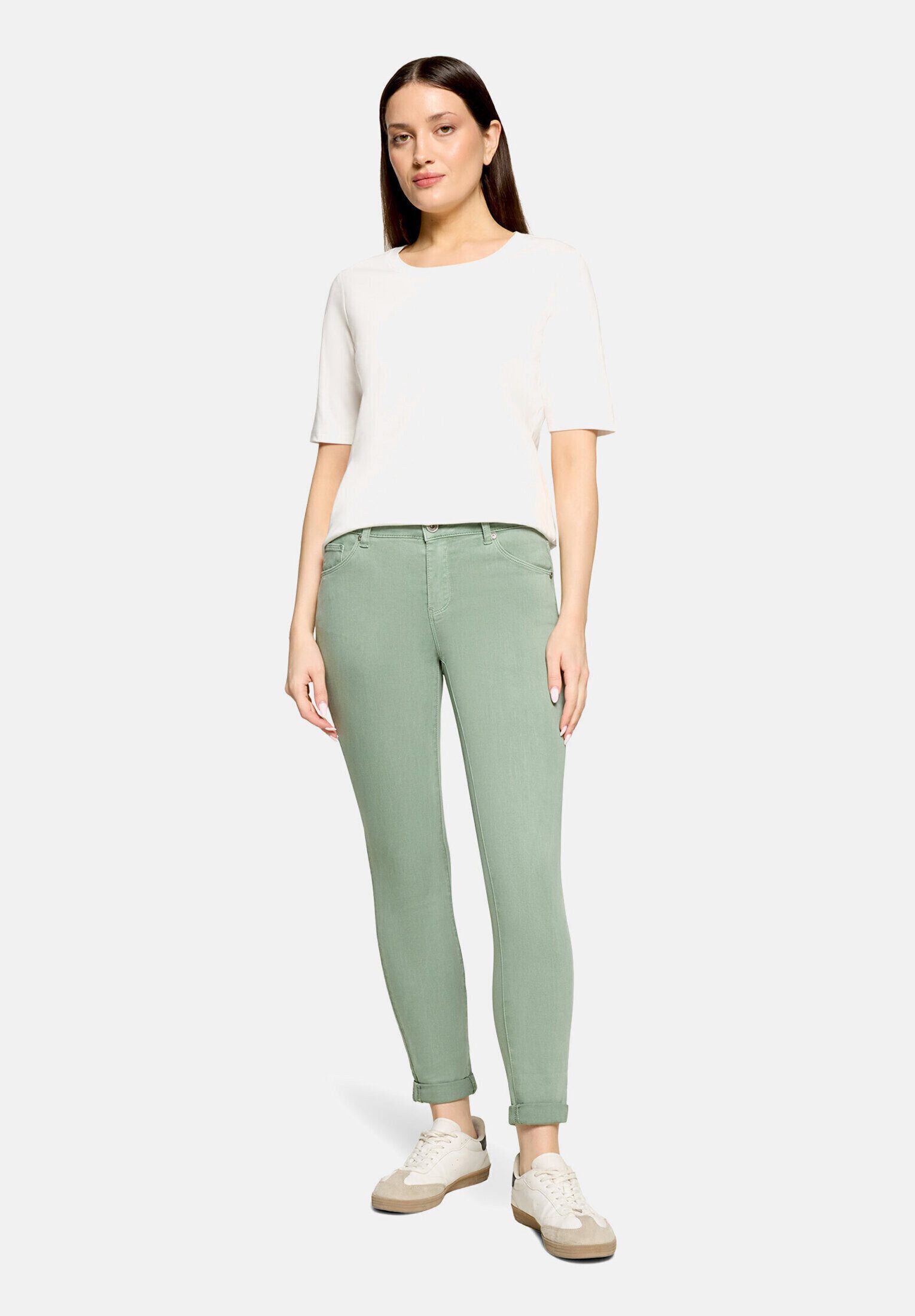 Betty Barclay Slim-fit-Jeans Damen mit Waschung
