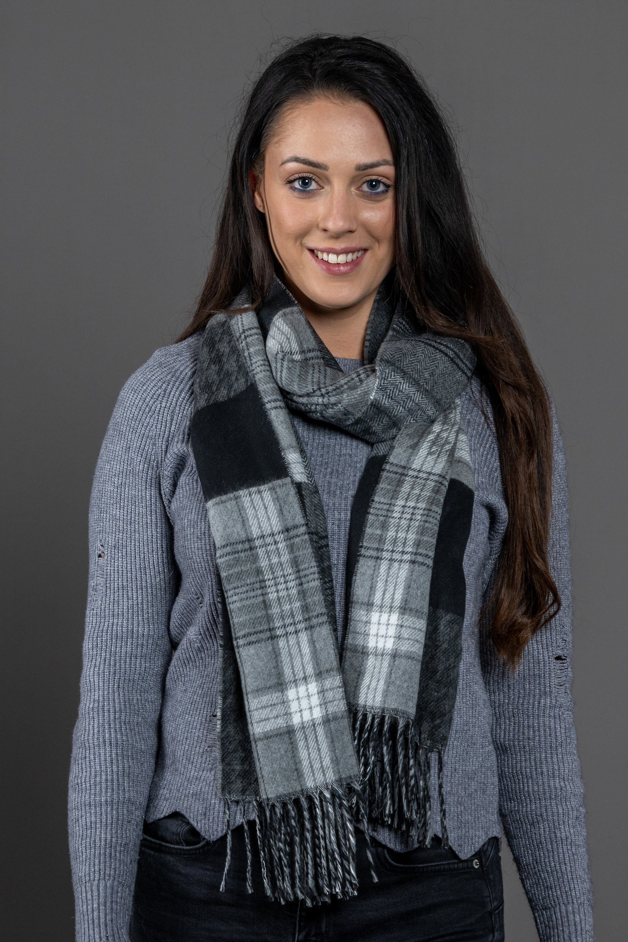 COLLEZIONE ALESSANDRO Modeschal Claire, (1-St), in tollen Farbkombinationen