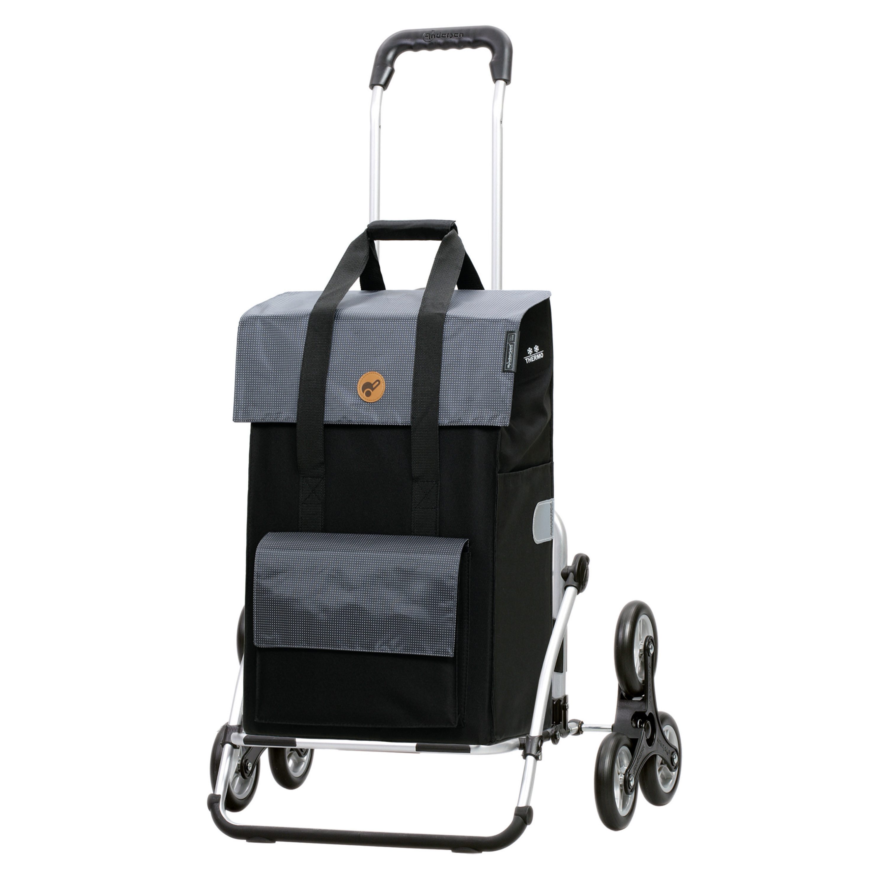 Einkaufstrolley Treppensteiger Cargo Shopper XXL Vektor grau