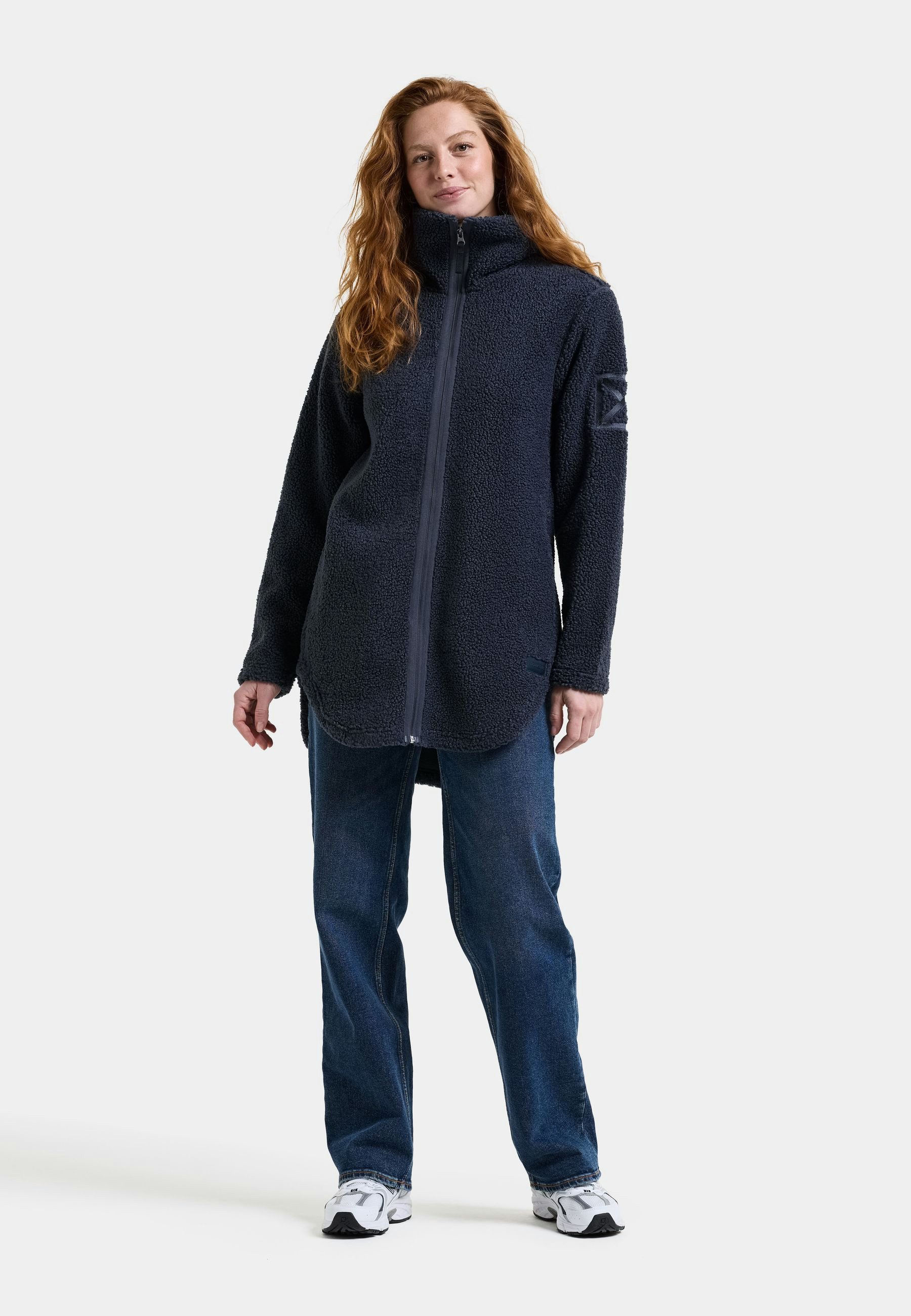 Didriksons Fleecejacke Damen Pile Teddy UMI mit Taschen – Bild 2 von 5