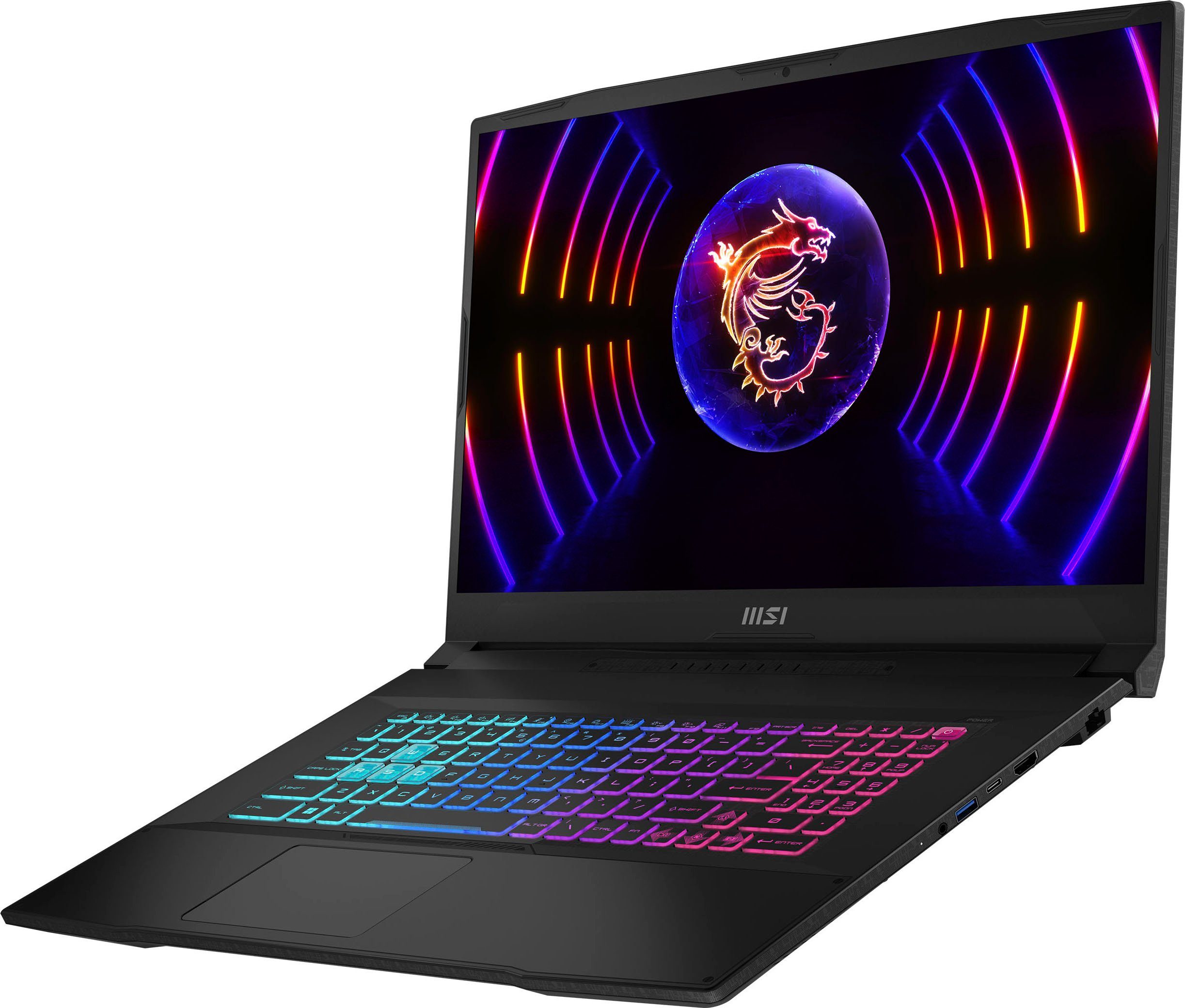 Gaming-Notebook (43,9 B12VFK-406 RTX Core SSD) Katana GB MSI Zoll, cm/17,3 i7 12650H, GeForce Intel 4060, 17 1000