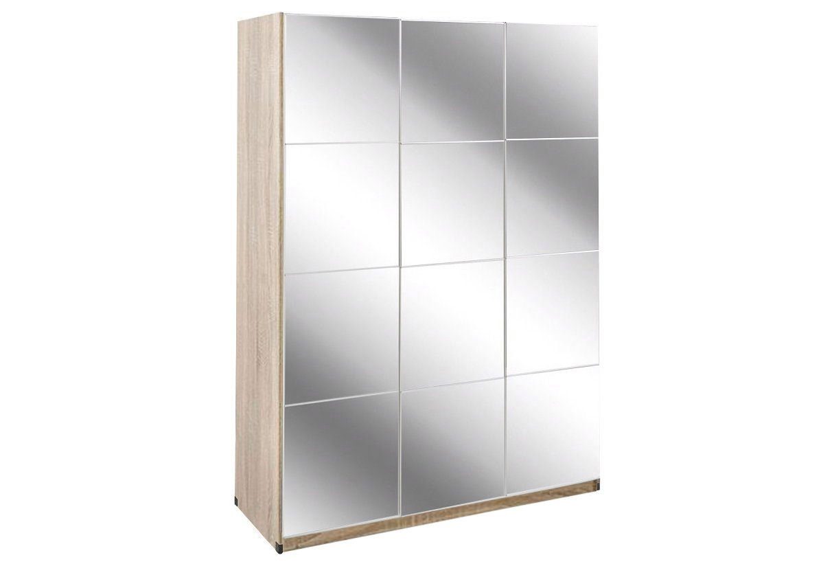 priess Kleiderschrank "Malaga", mit Spiegelfront günstig online kaufen