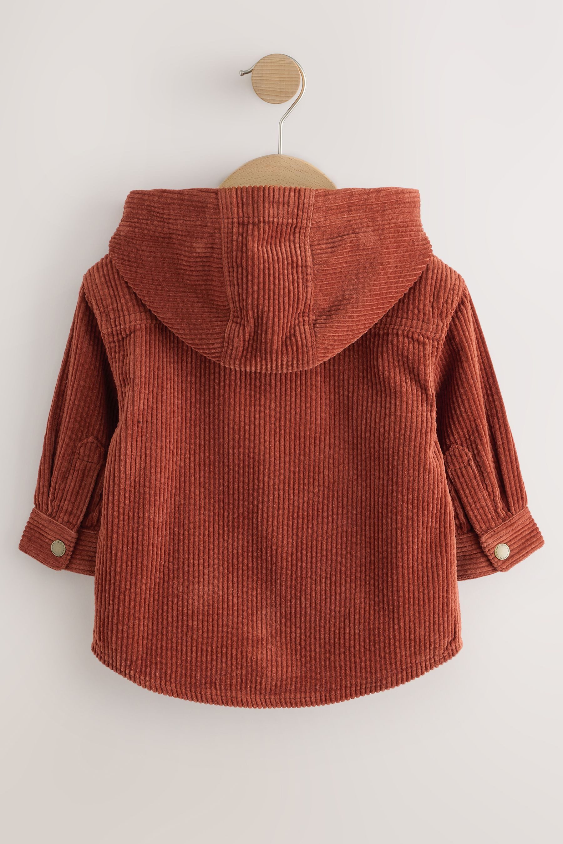 Next Outdoorhemd Cordjacke mit Kapuze und T-Shirt, 2er-Set (2-tlg)