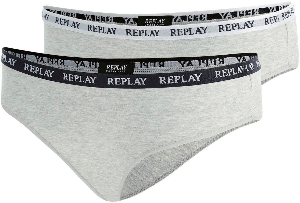 Replay Bikinislip LADY SLIP Style 1 T/C 2pcs waterfall pack (Packung, 2er) günstig online kaufen