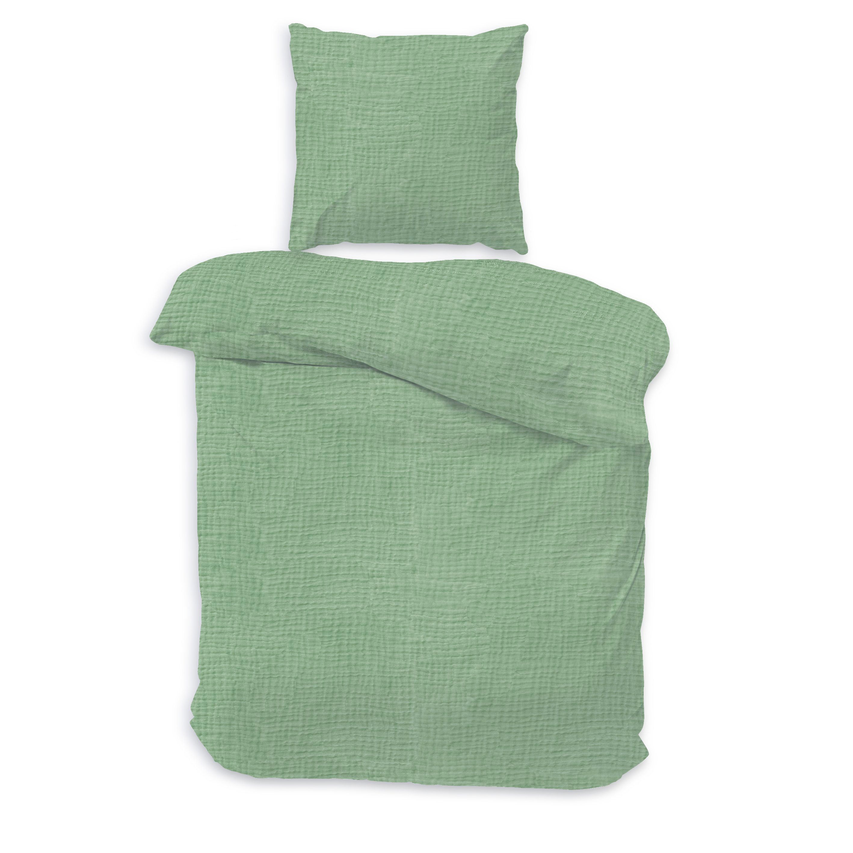 Träumschön Bettwäsche Musselin Set aus Baumwolle günstig online kaufen