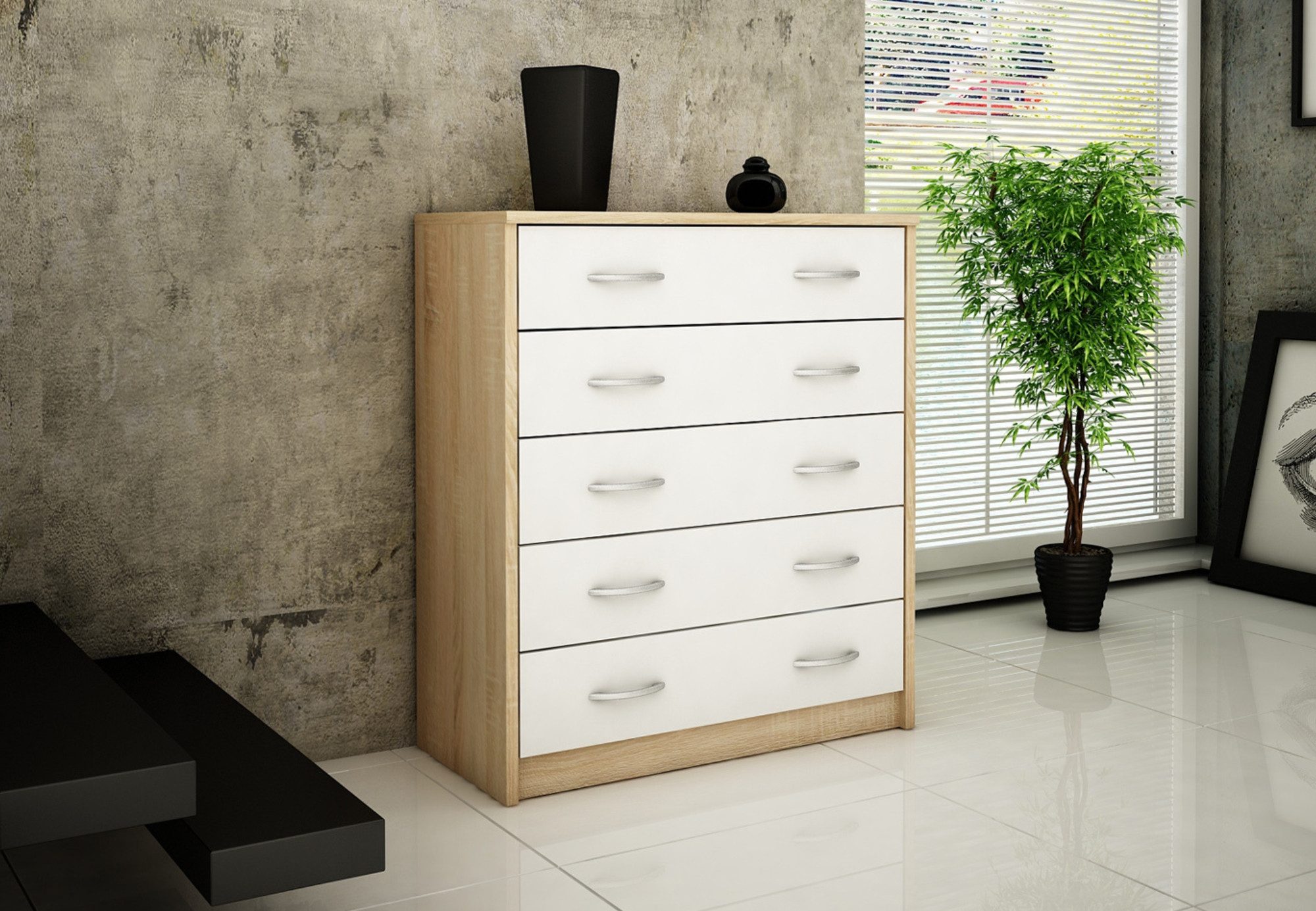 Home Collective Schuhschrank mit 5 aufklappbaren günstig online kaufen