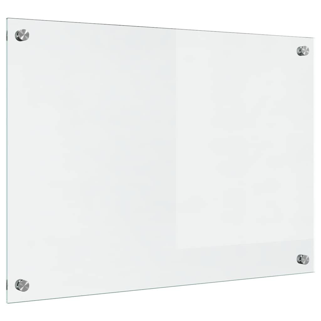 vidaXL Küchenrückwand Küchenrückwand Spritzschutz Küchenblende Transparent 70 x 50 x 0,8 cm