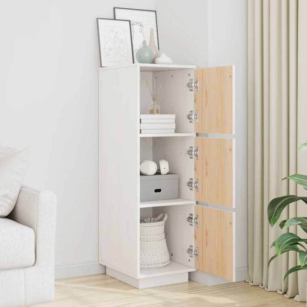 vidaXL Highboard Highboard Weiß 34x40x108,5 cm günstig online kaufen