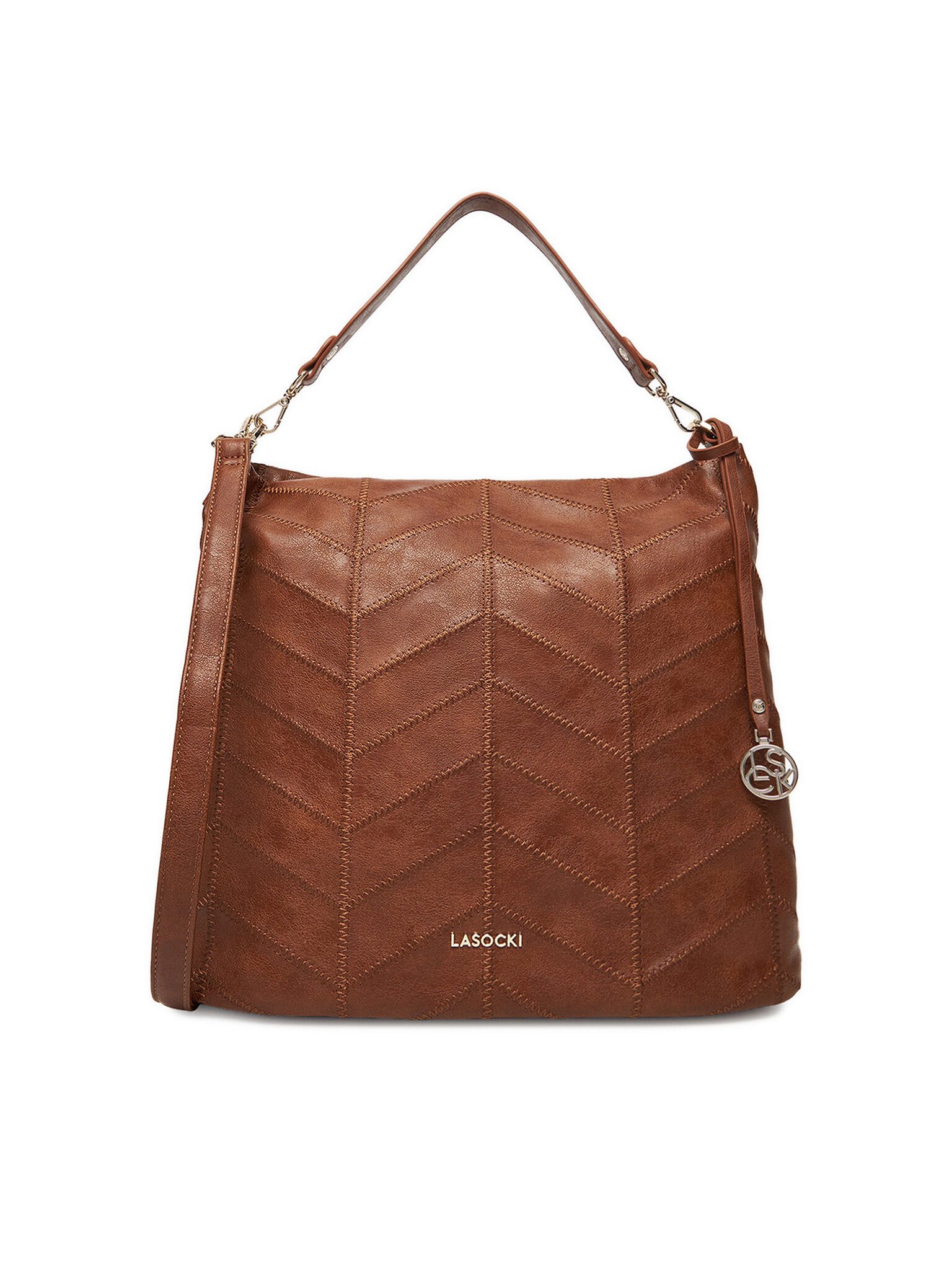 LASOCKI Handtasche Lasocki Damenhandtasche Braun LSK-K-020-06