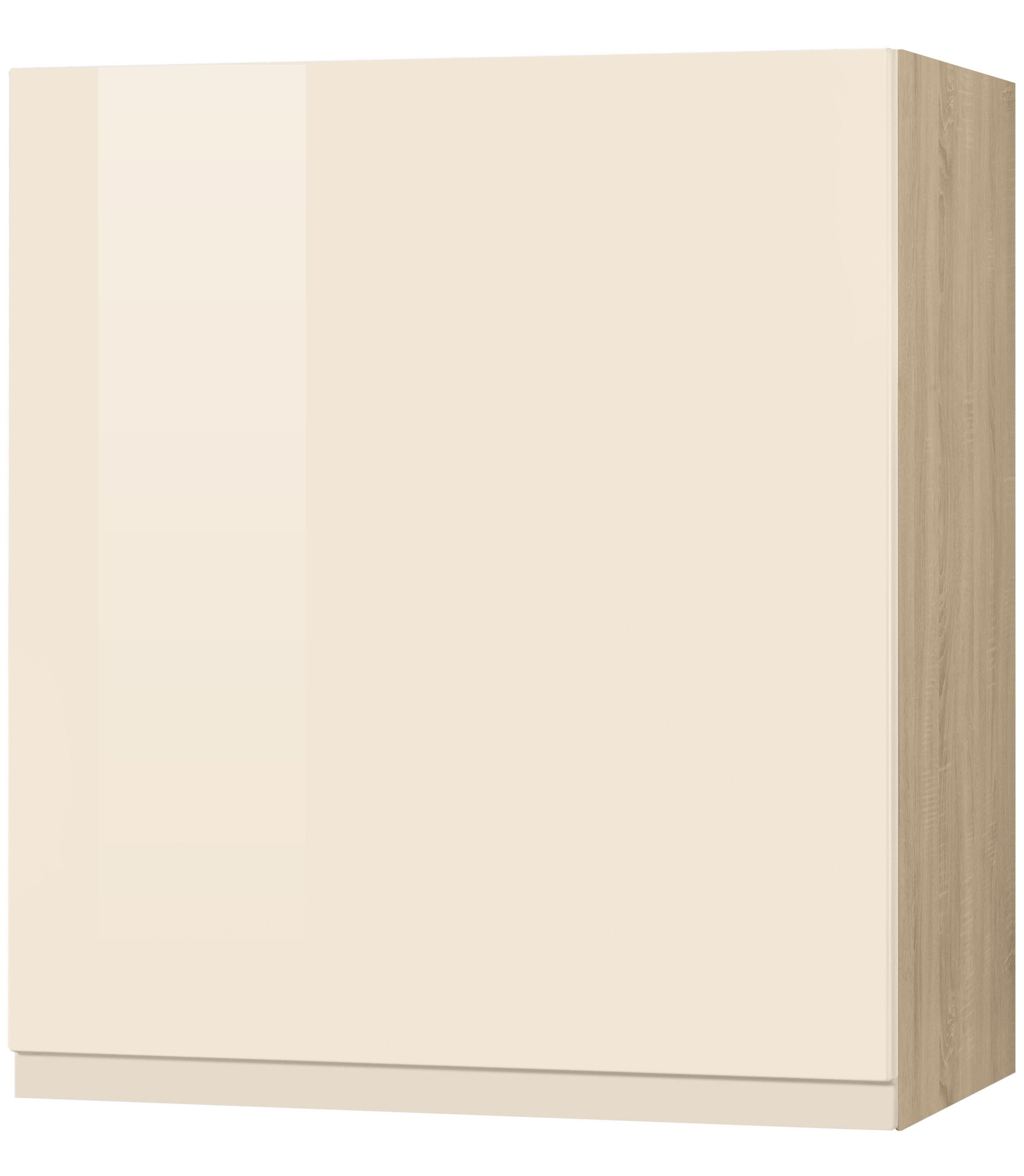 HELD MÖBEL Hängeschrank Virginia 50 cm breit, mit 1 Tür creme Hochglanz | Hängeschränke