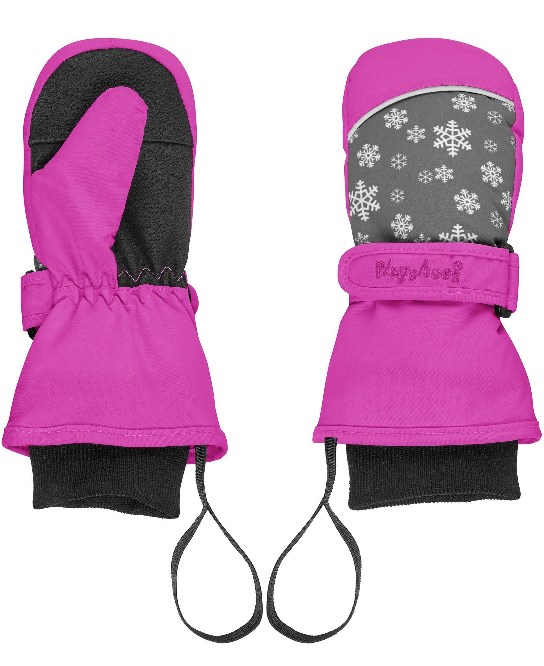 Playshoes Skihandschuhe Playshoes Fäustling Schneeflocken