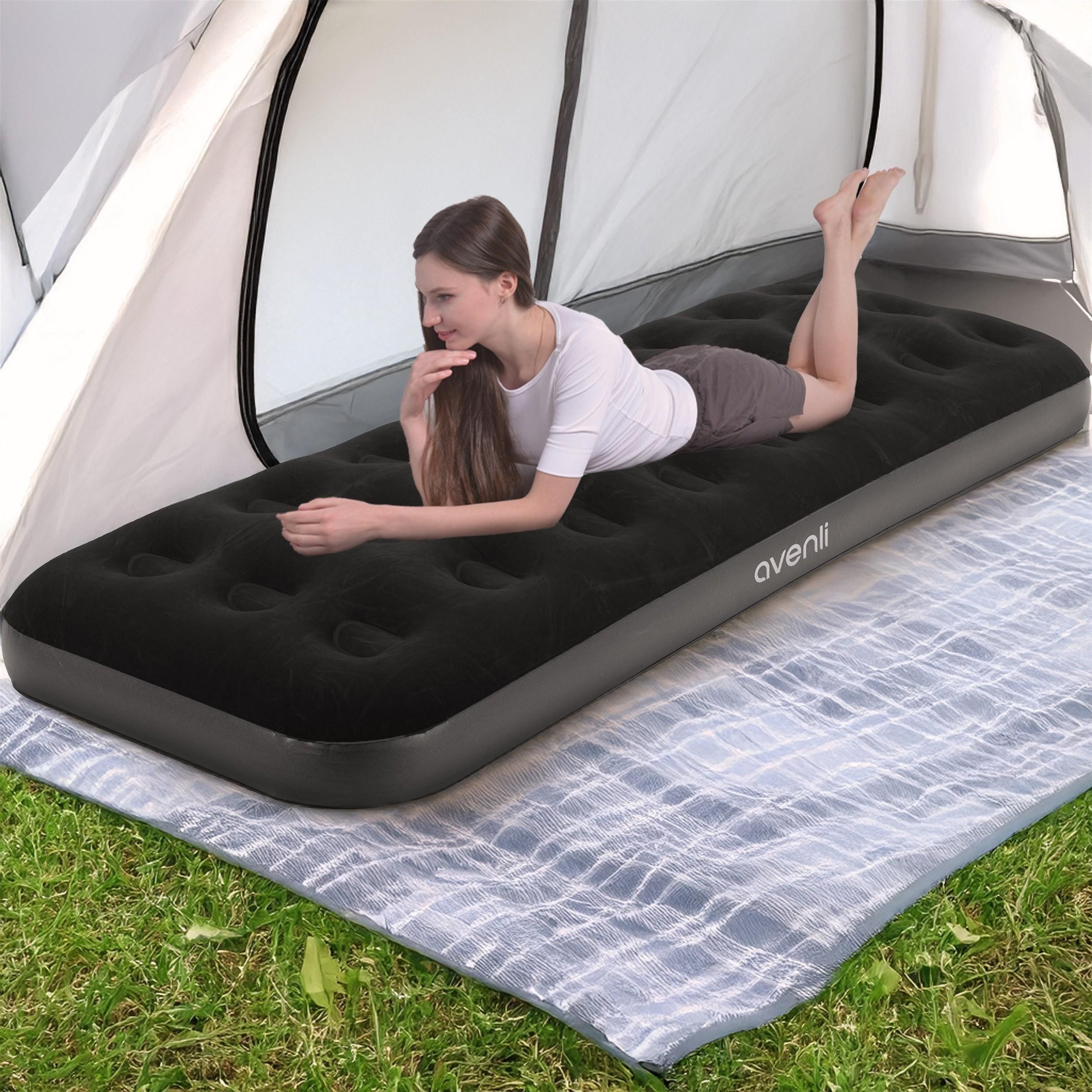 Avenli Luftbett Luftmatratze Camping aufblasbare Campingmatratze günstig online kaufen