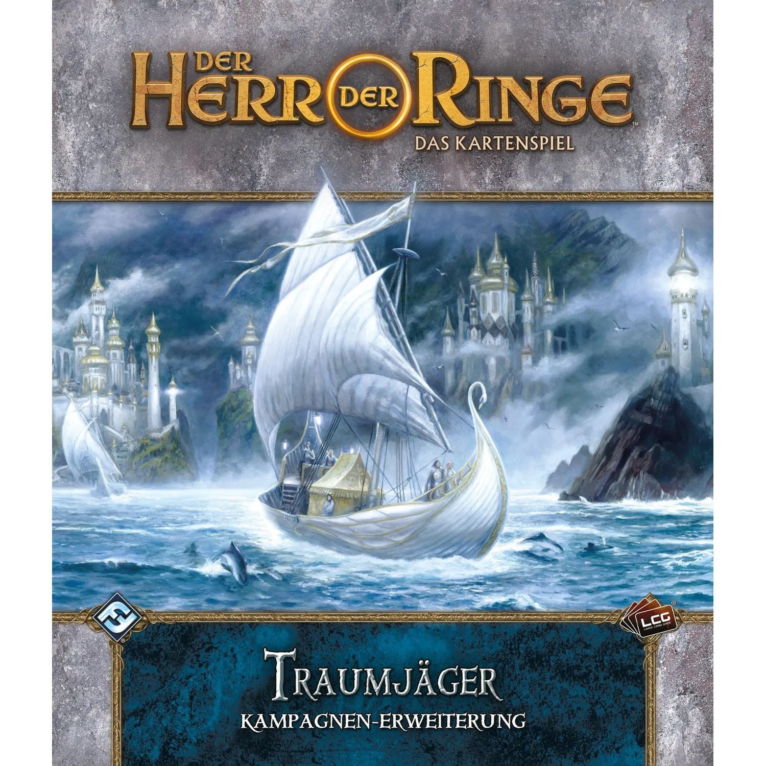 Asmodee Spiel Der Herr der Ringe: Das Kartenspiel - Traumjäger...