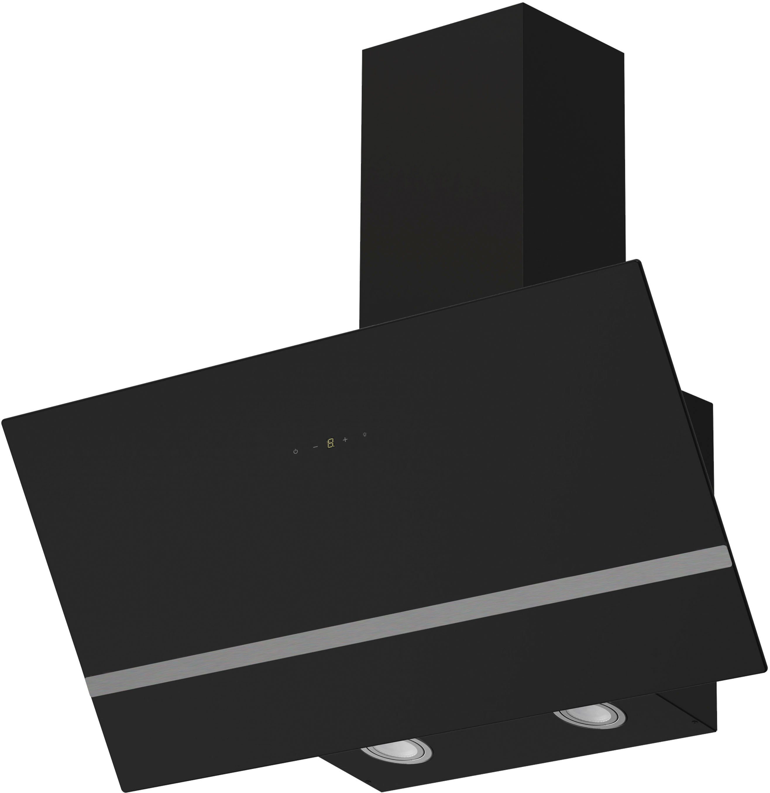 RESPEKTA Wandhaube CH 24080 CH 24080, 80 cm, 3 Leistungsstufen, LED-Beleuchtung, Ab- und Umluftfähig