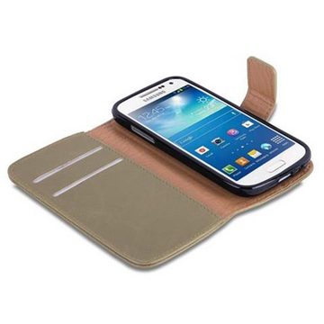 Cadorabo Handyhülle Samsung Galaxy S4 MINI Samsung Galaxy S4 MINI, Klappbare Handy Schutzhülle - Hülle - mit Standfunktion und Kartenfach