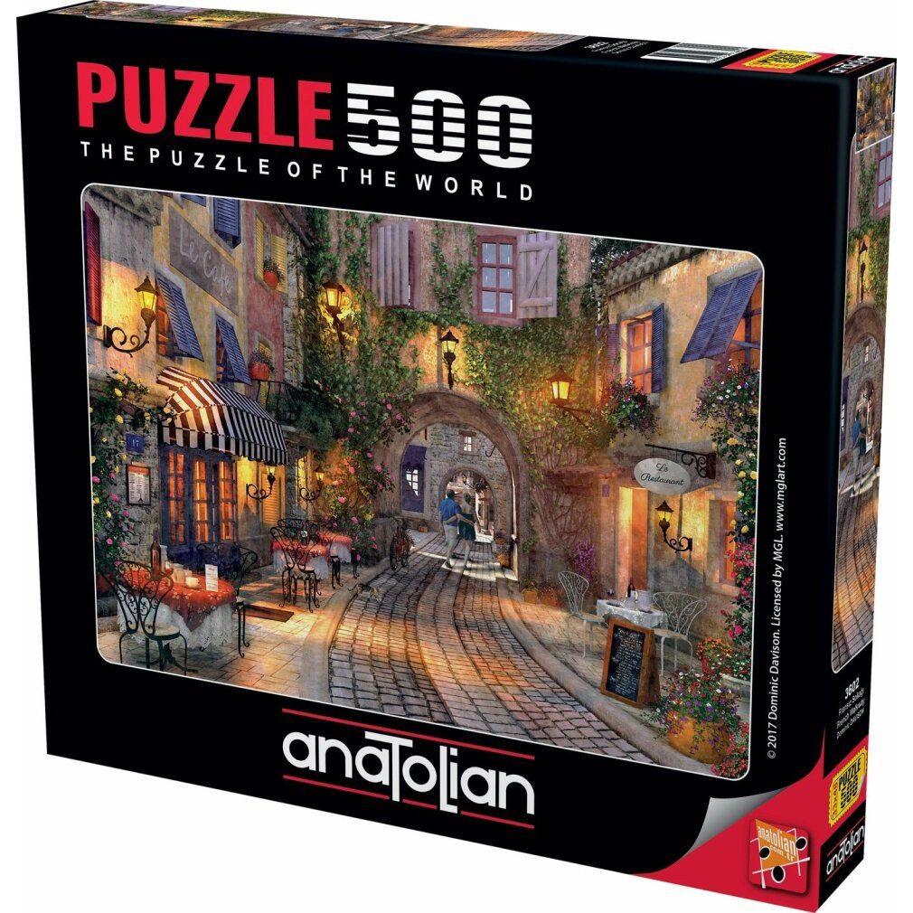 ANATOLIAN Puzzle ANATOLIAN French Alley Puzzle 500 Teile, Puzzleteile