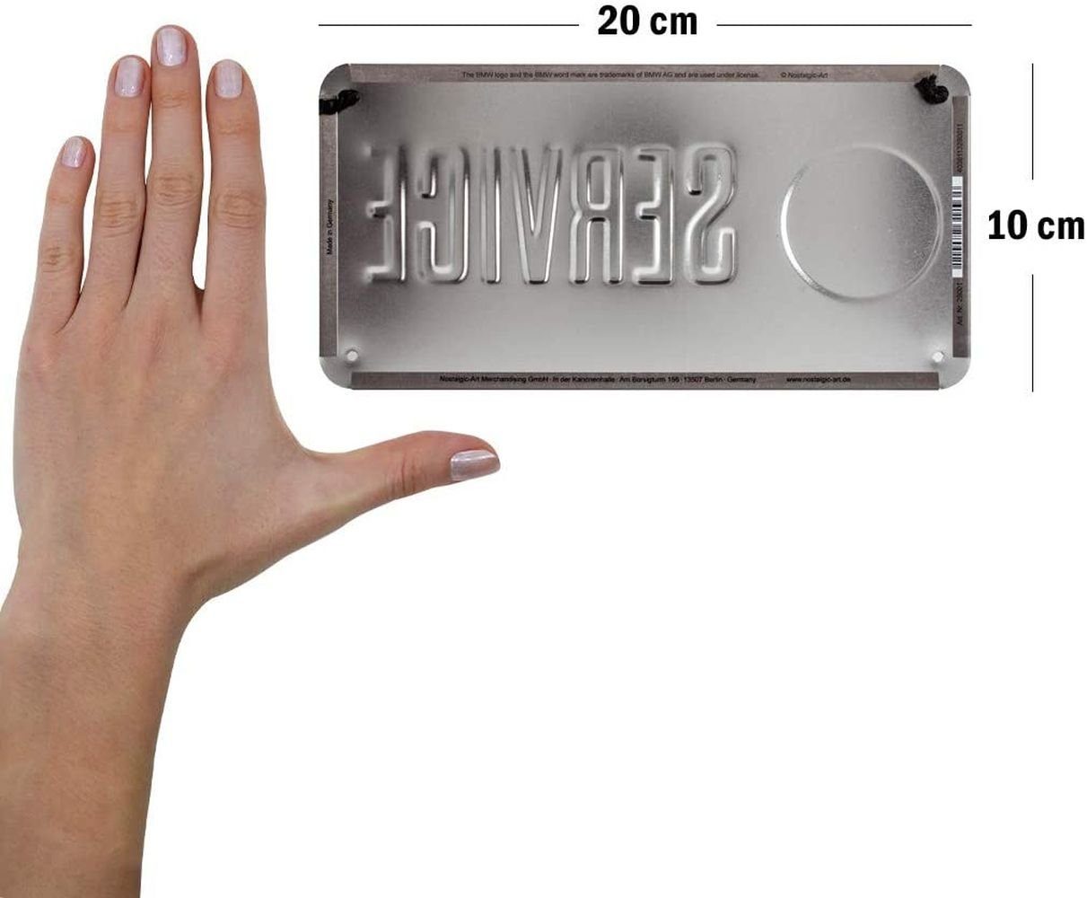 Nostalgic-Art Metallschild Hängeschild - BMW - BMW-Service günstig online kaufen