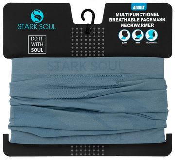 Stark Soul® Multifunktionstuch Multifunktions Halstuch -BREATH- Seamless Neckwarmer, Facemask
