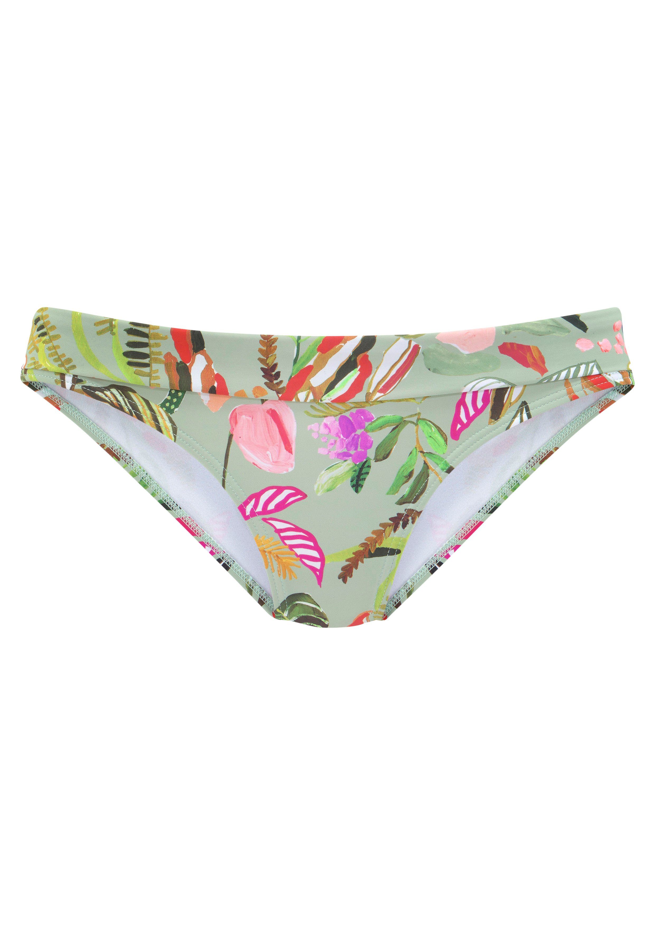 s.Oliver Bikini-Hose Herbst mit Umschlagbund günstig online kaufen