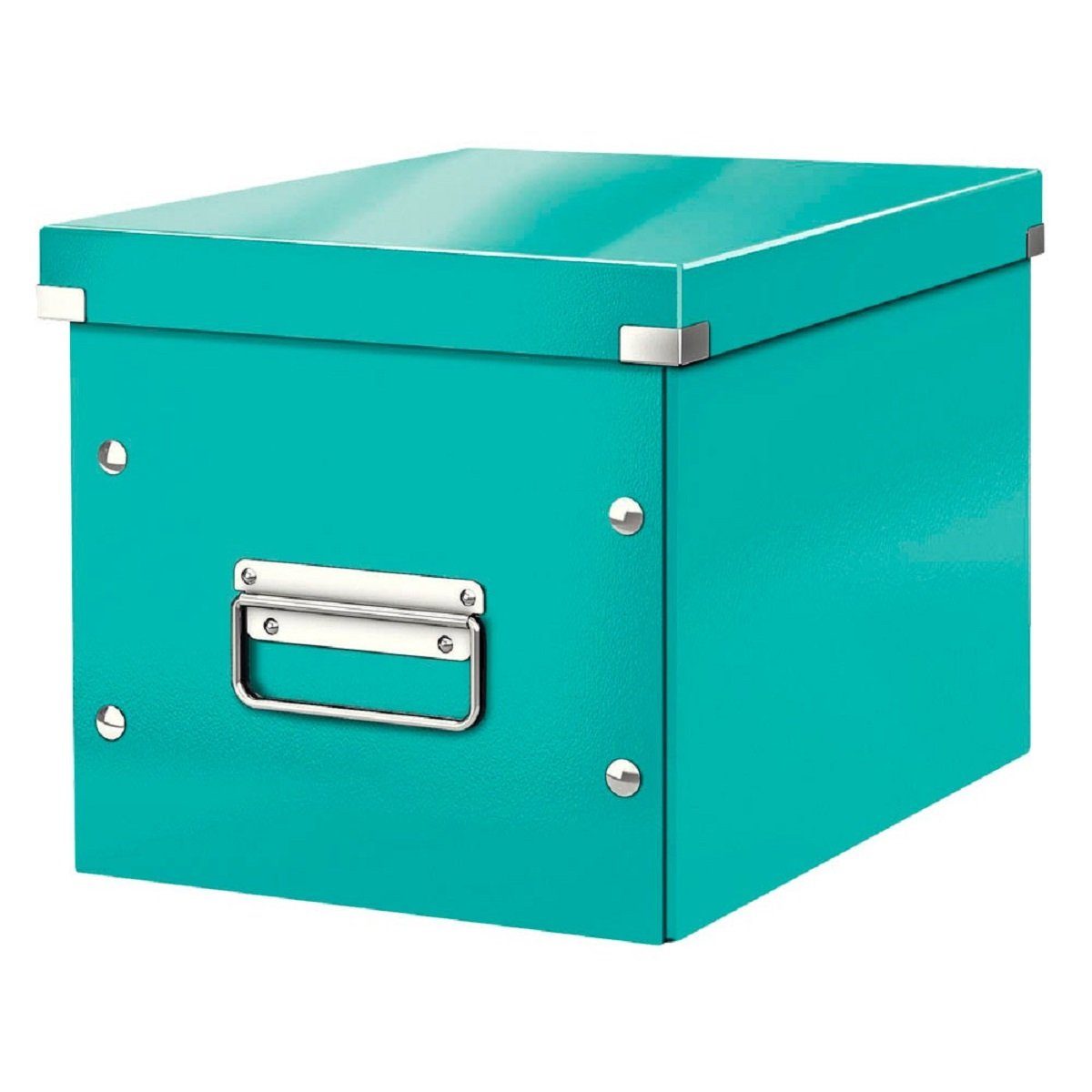 Aufbewahrungsbox 1 Aufbewahrungsbox CLICK & STORE WOW CUBE mittel eisblau
