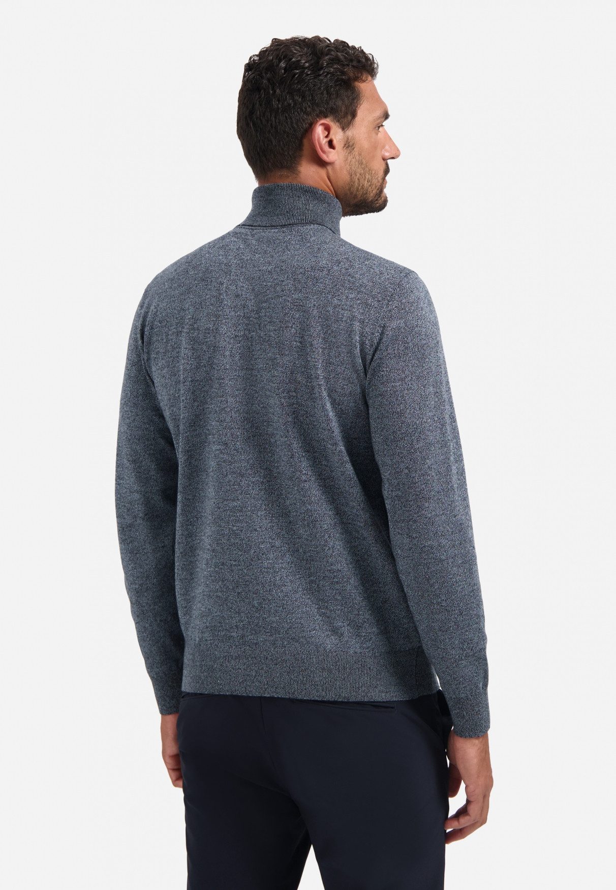 NO EXCESS Rollkragenpullover Pullover Roll Neck