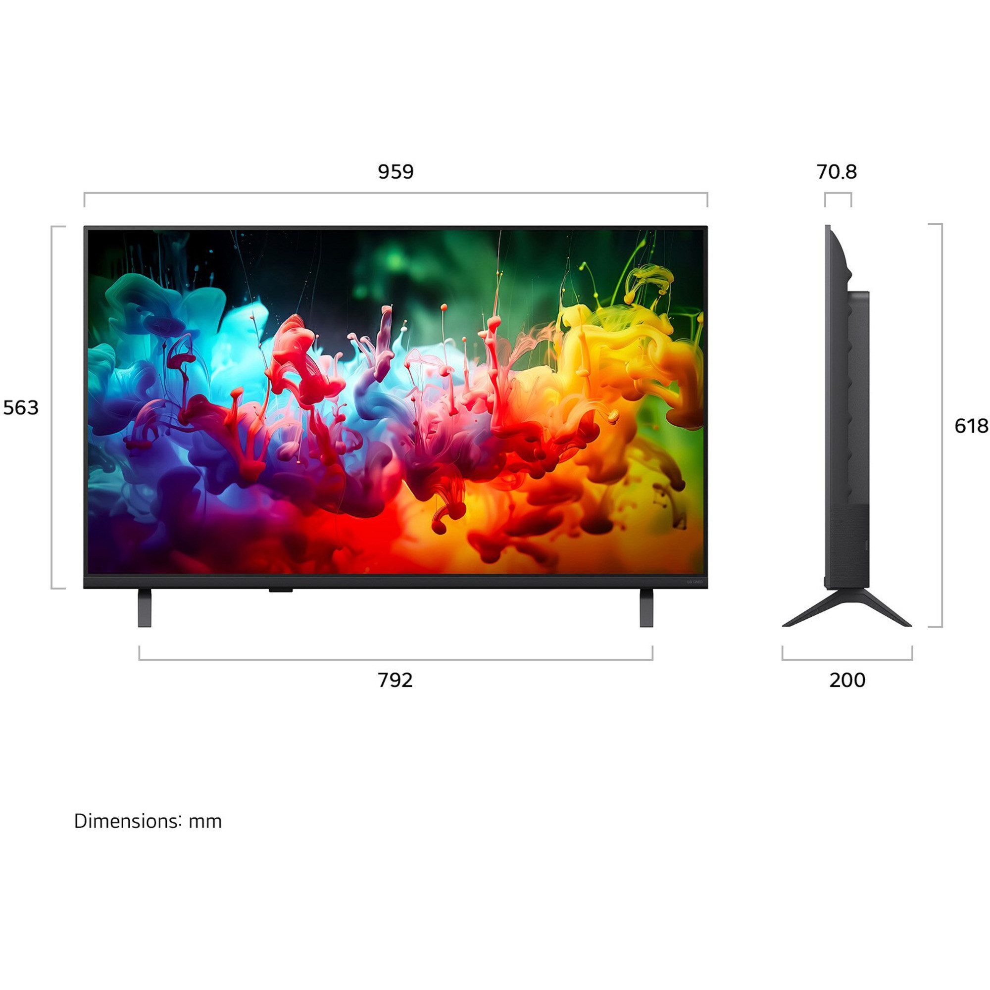 LG 43QNED7EB3C LED-Fernseher (43 Zoll, 4K Ultra HD, Ja)
