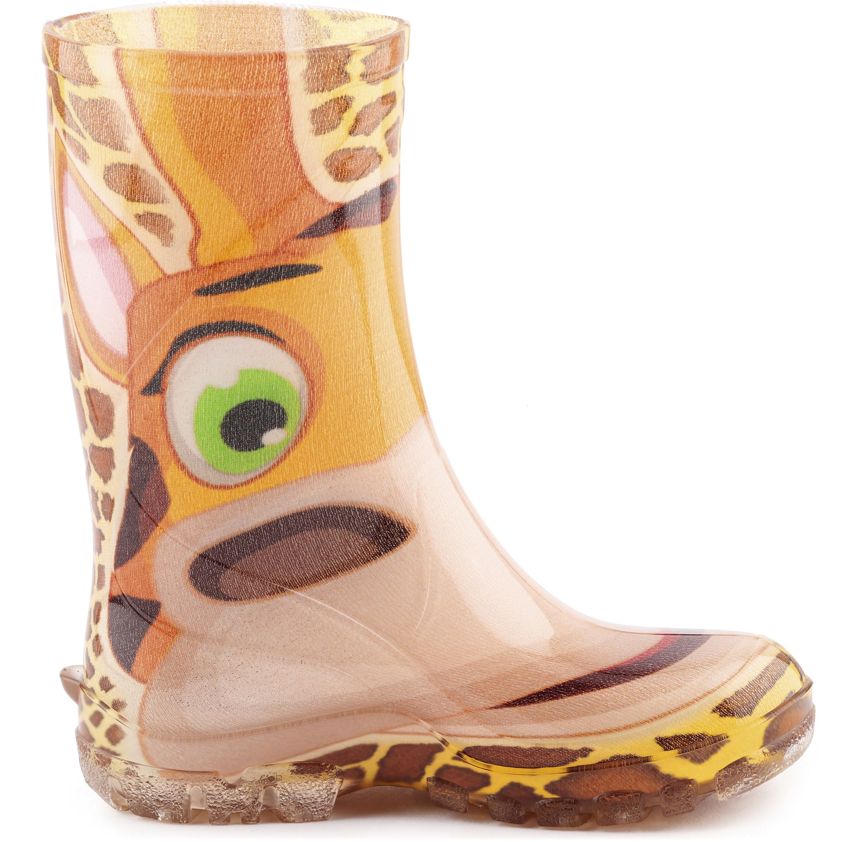 Ladeheid Kinder PVC Regenstiefel KL002BW Gummistiefel