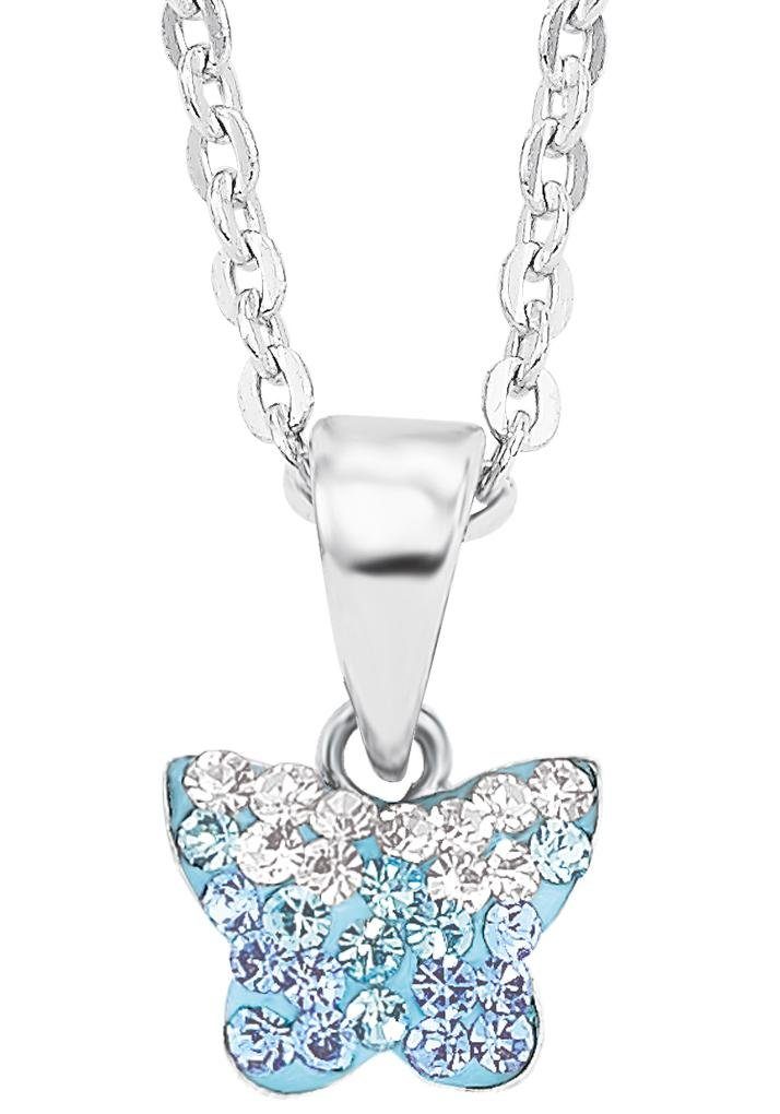 Amor Kette mit Anhänger Schmetterling, 9540808, mit Preciosa Crystal