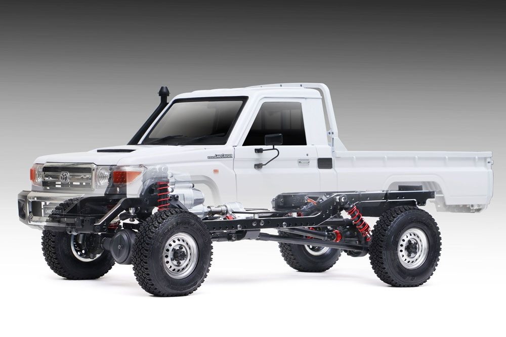 Modellbausatz Boom Racing BRX01 1/10 4WD Radio Control Chassis Kit w/ LC70 Hard Body