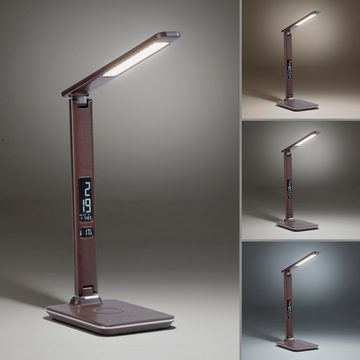 Paul Neuhaus LED Nachttischlampe ADRIANO, Dimmfunktion, LED fest integriert, warmweiß - kaltweiß, LED
