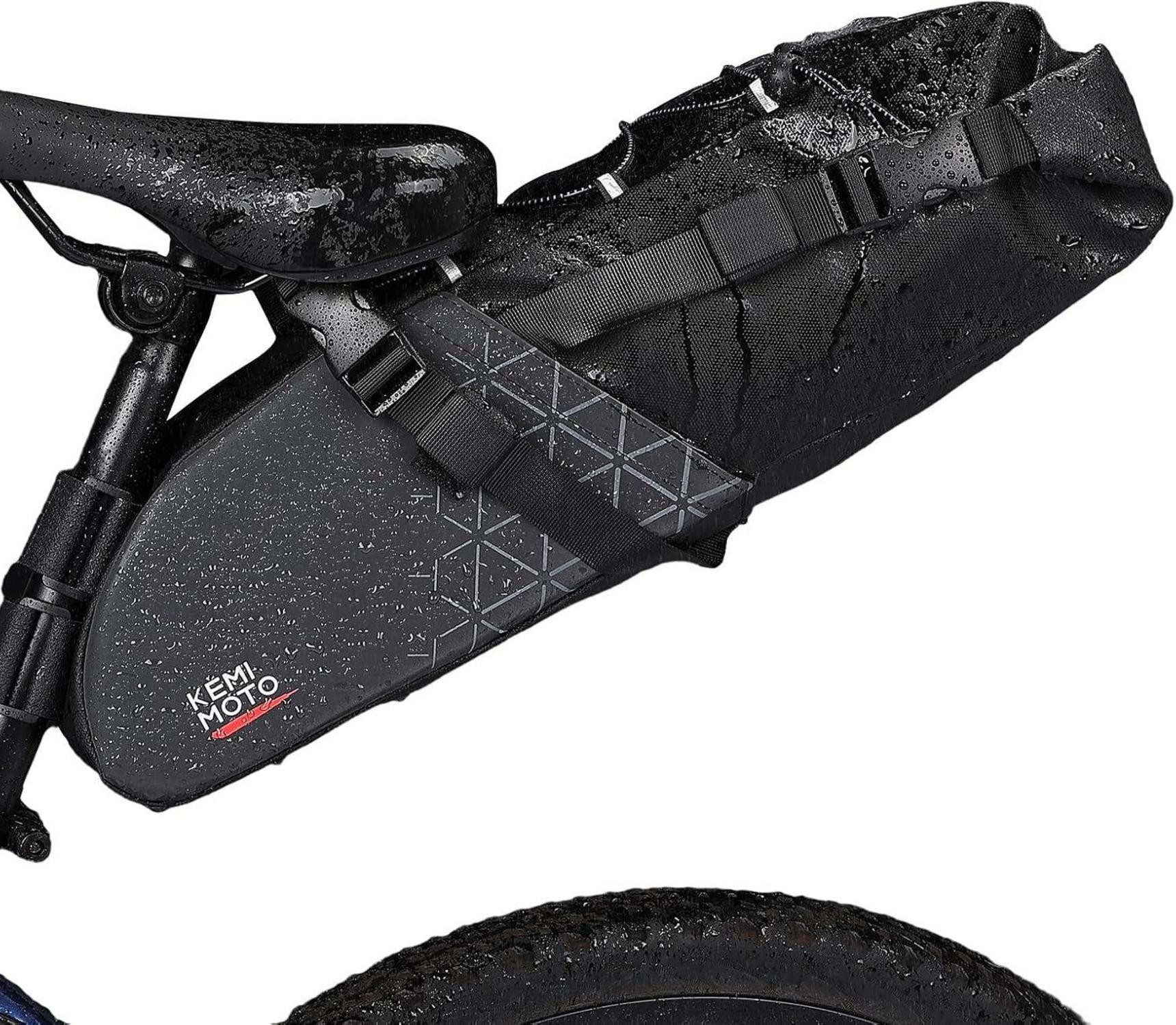 Fahrradständer Satteltasche Fahrrad 11L wasserdichter Sattel Rennrad MTB E-bike