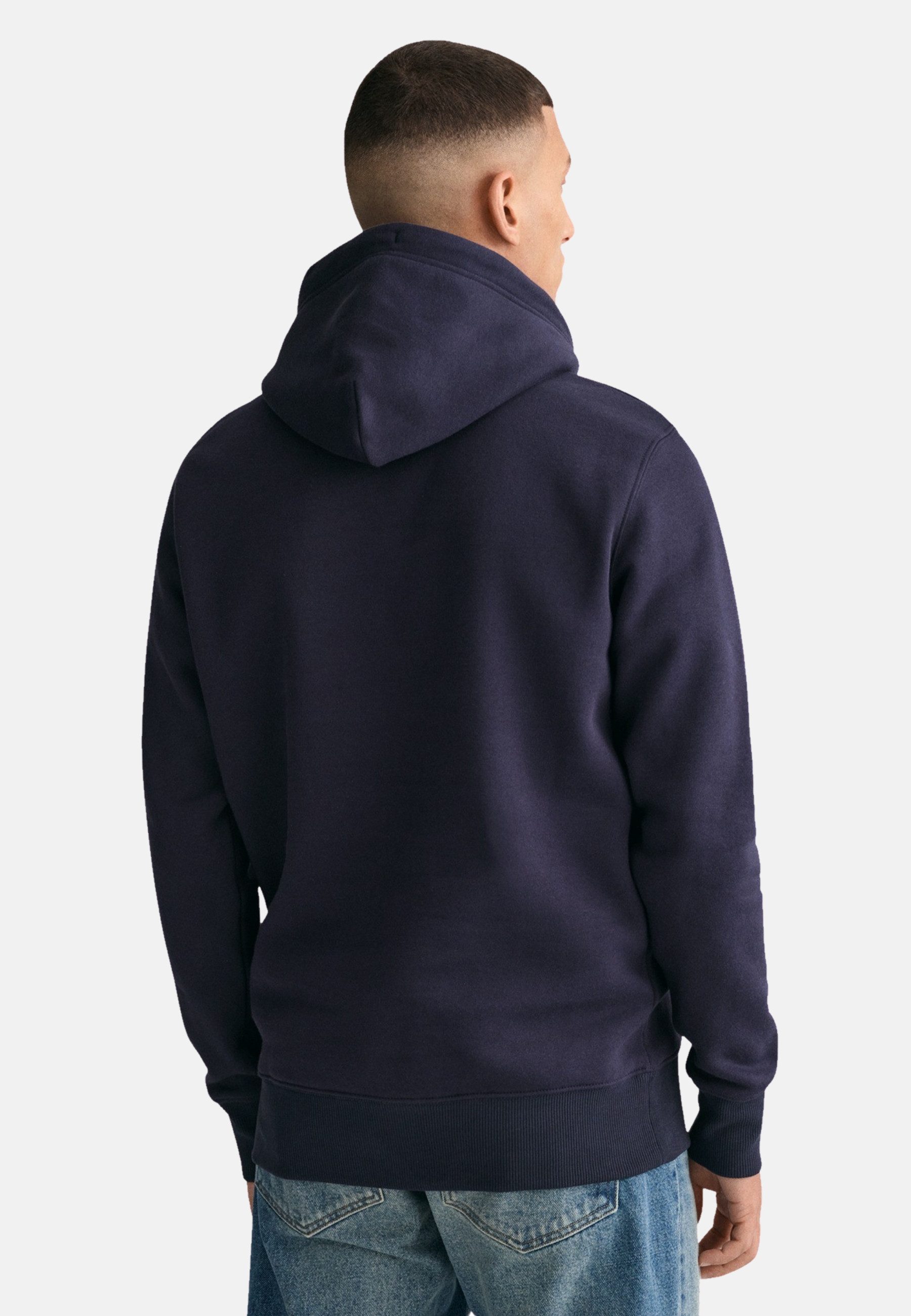 Gant Hoodie Kapuzenpullover Hoodie Regular Fit Shield (1-tlg)