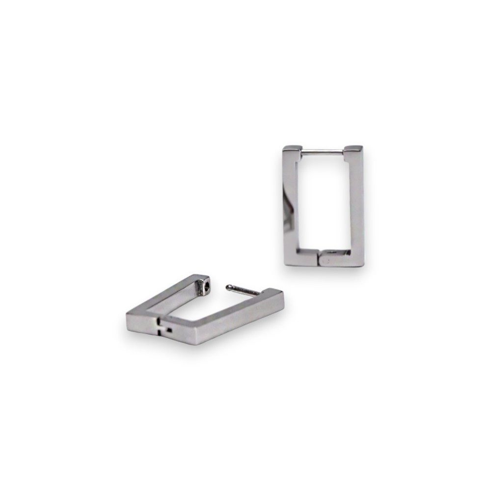 SHELAGO Klappcreolen Ohrringe - Paar eckige günstig online kaufen