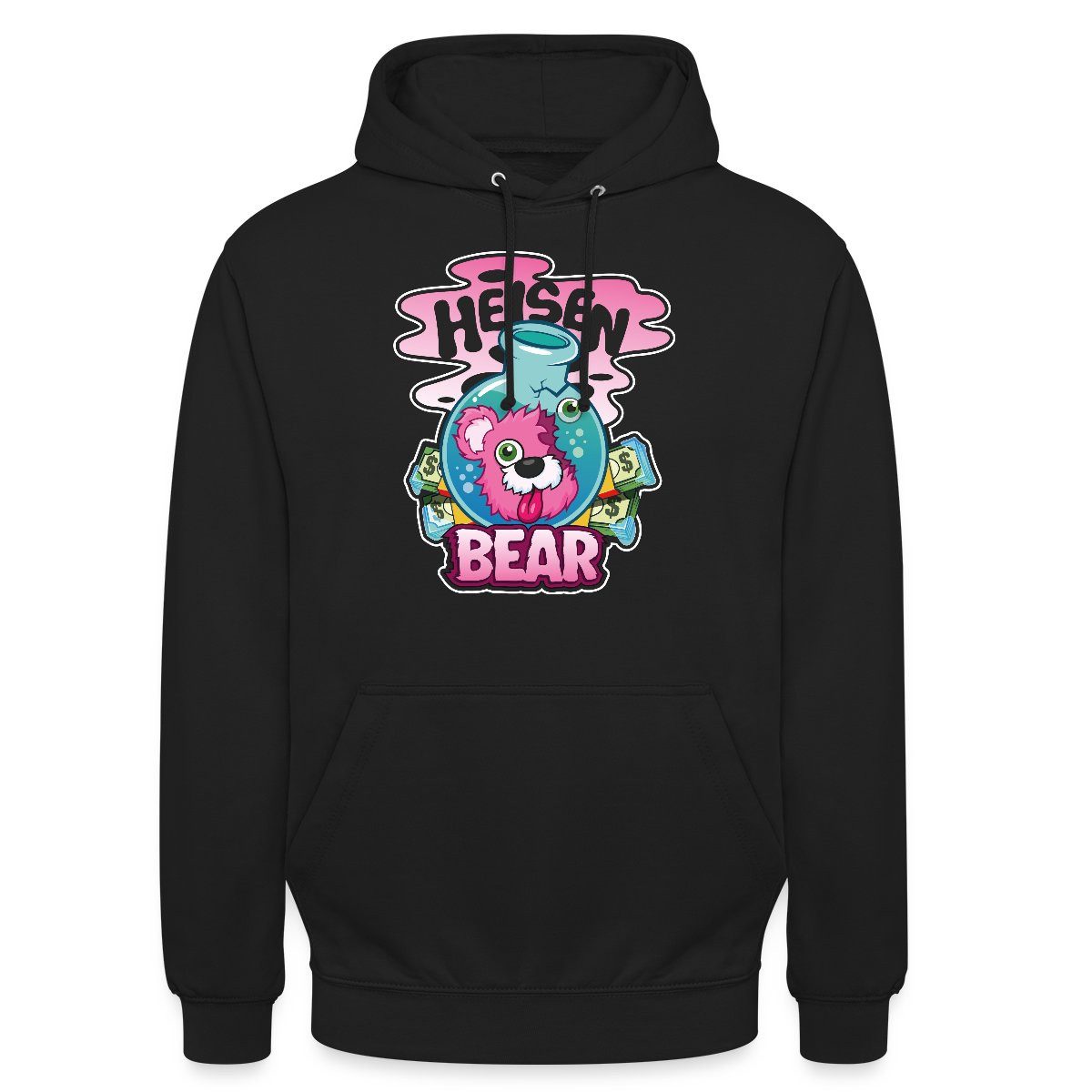 Spreadshirt Hoodie Breaking Bad Heisenbear Pinker Teddybär Unisex Hoodie (1-tlg)