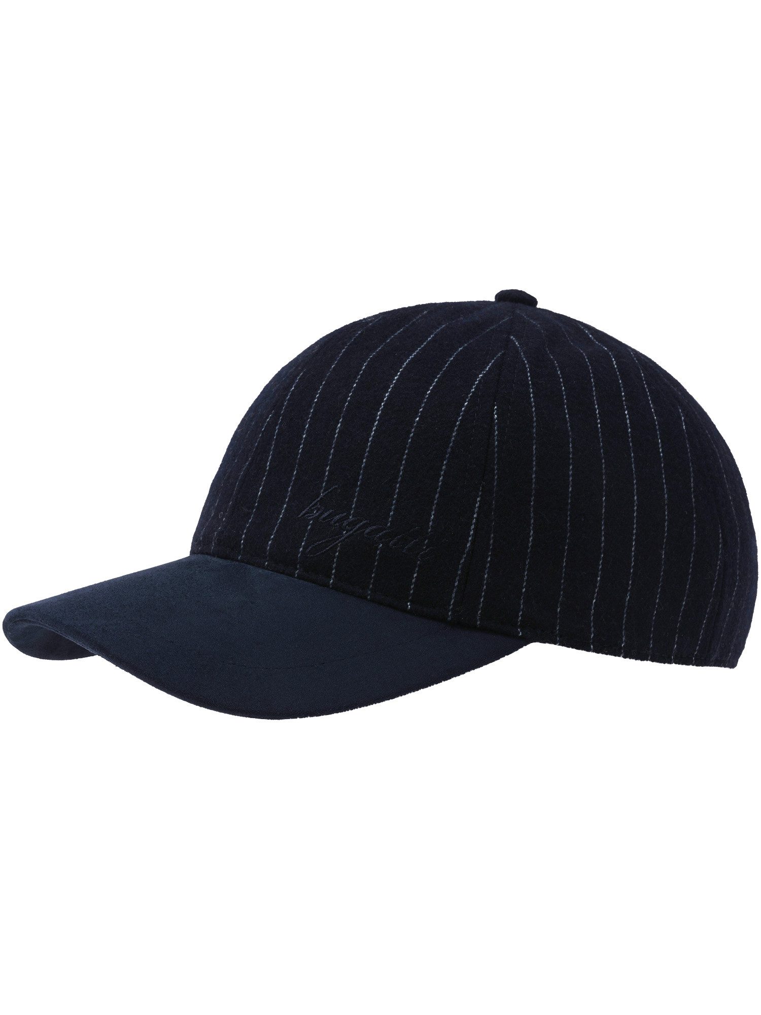 bugatti Baseball Cap bugatti Basecap mit Nadelstreifen-Design in Wollmischung