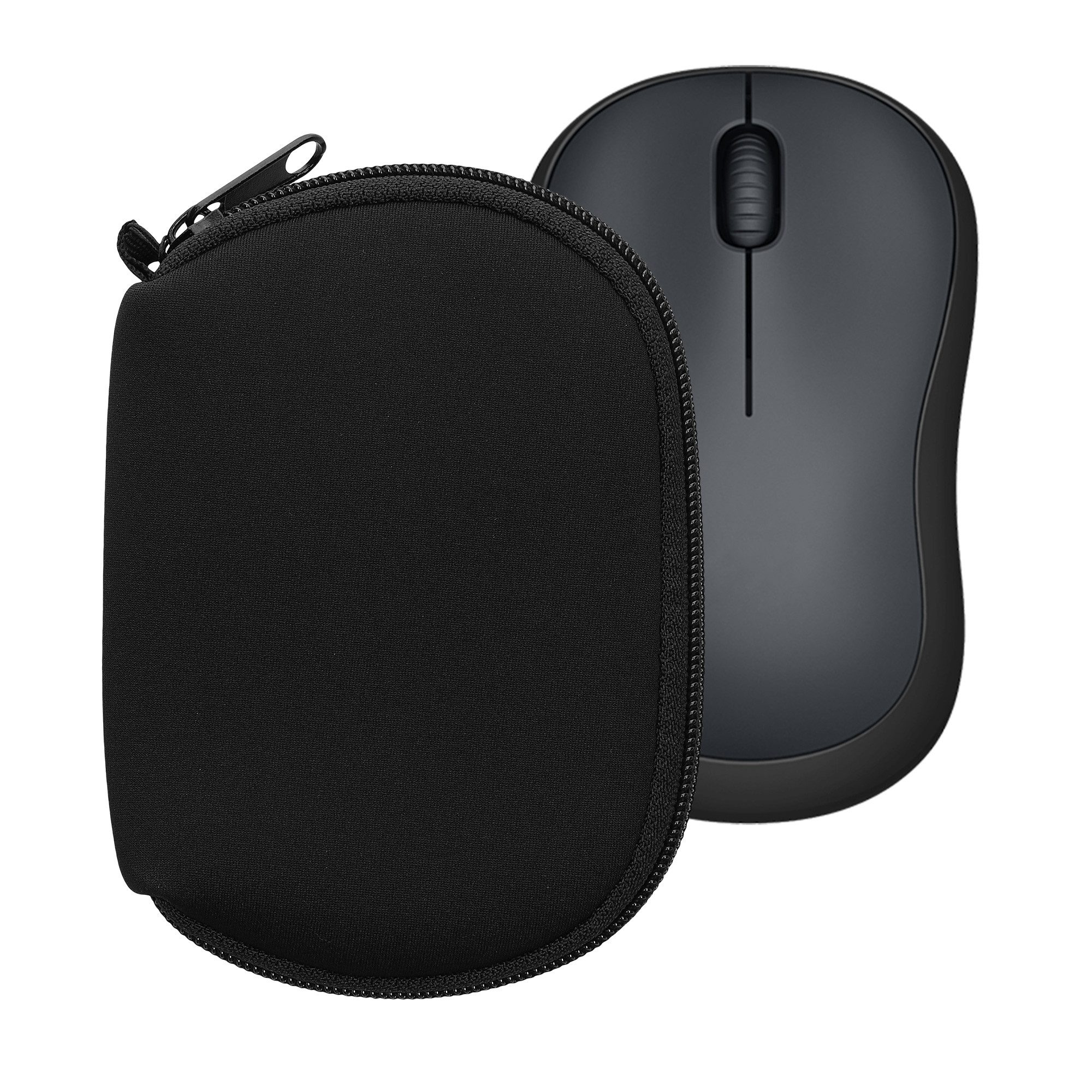 kwmobile Mausfüße Hülle für Logitech M220 SILENT / M235 / M185 / acer OMR266 (1-St), TPU Kunstleder