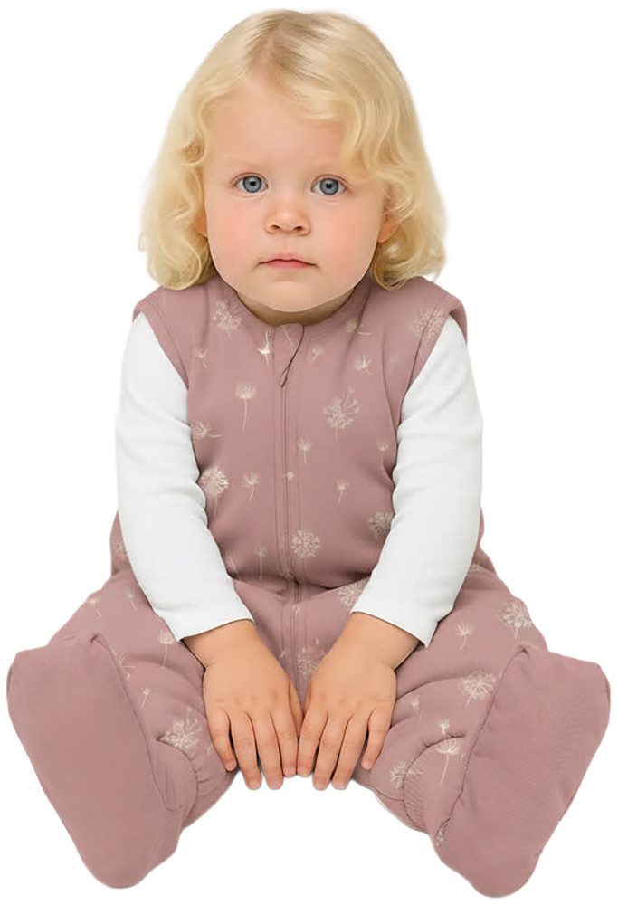Fillikid Babyschlafsack Sommerschlafsack mit Beinen, für den Sommer und Raumtemperatur über 24°