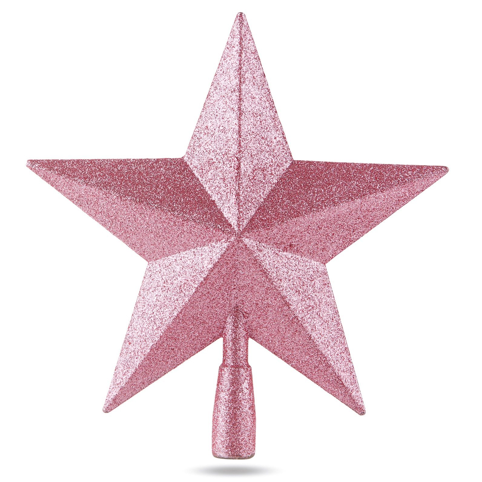 TK Gruppe Christbaumspitze Christbaumspitze für Weihnachtsbaum Baumspitze Aufsatz für Tannenbaum, wiederverwendbar