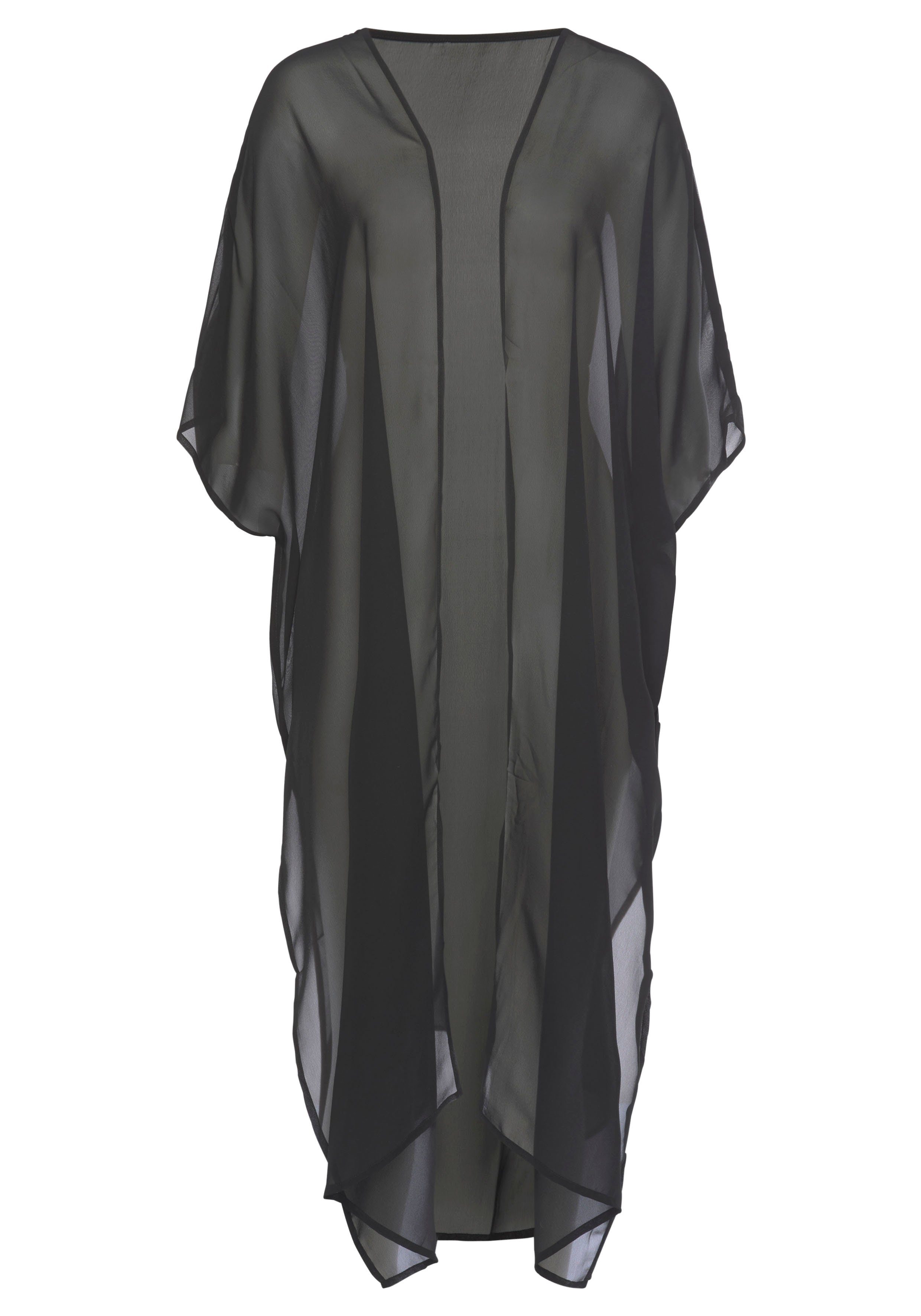 LASCANA Chiffontunika in offener Form