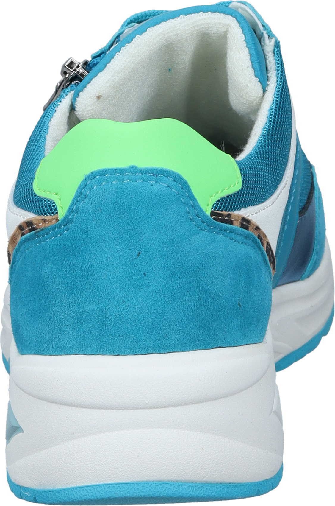 Waldläufer Schnürer Schnürschuh aus Nubuk/Leder