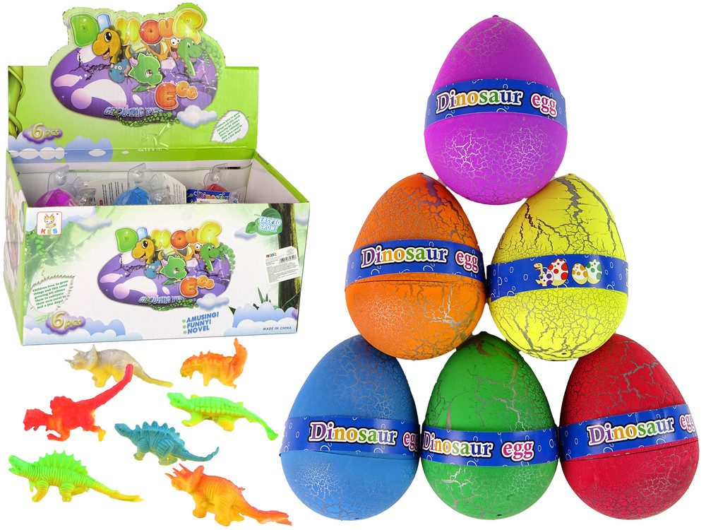 Spielfigur Dinosaurier-Ei Magisch Spielzeug Schlüpfen Plastikei Dino Schale Tier