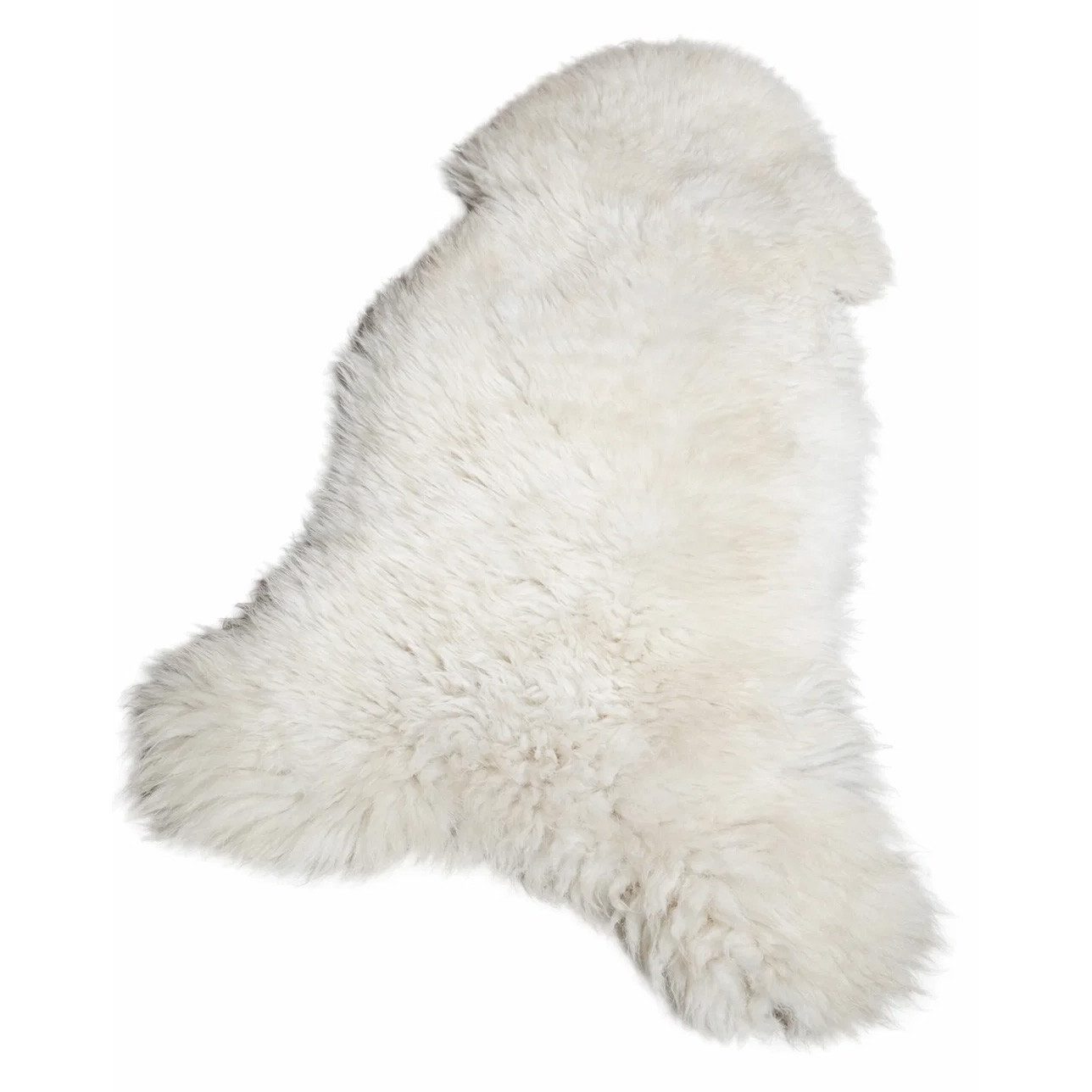 Provellus Tierbett Hundebett Katzenbett Schaffell Natur Weiß weich & warm