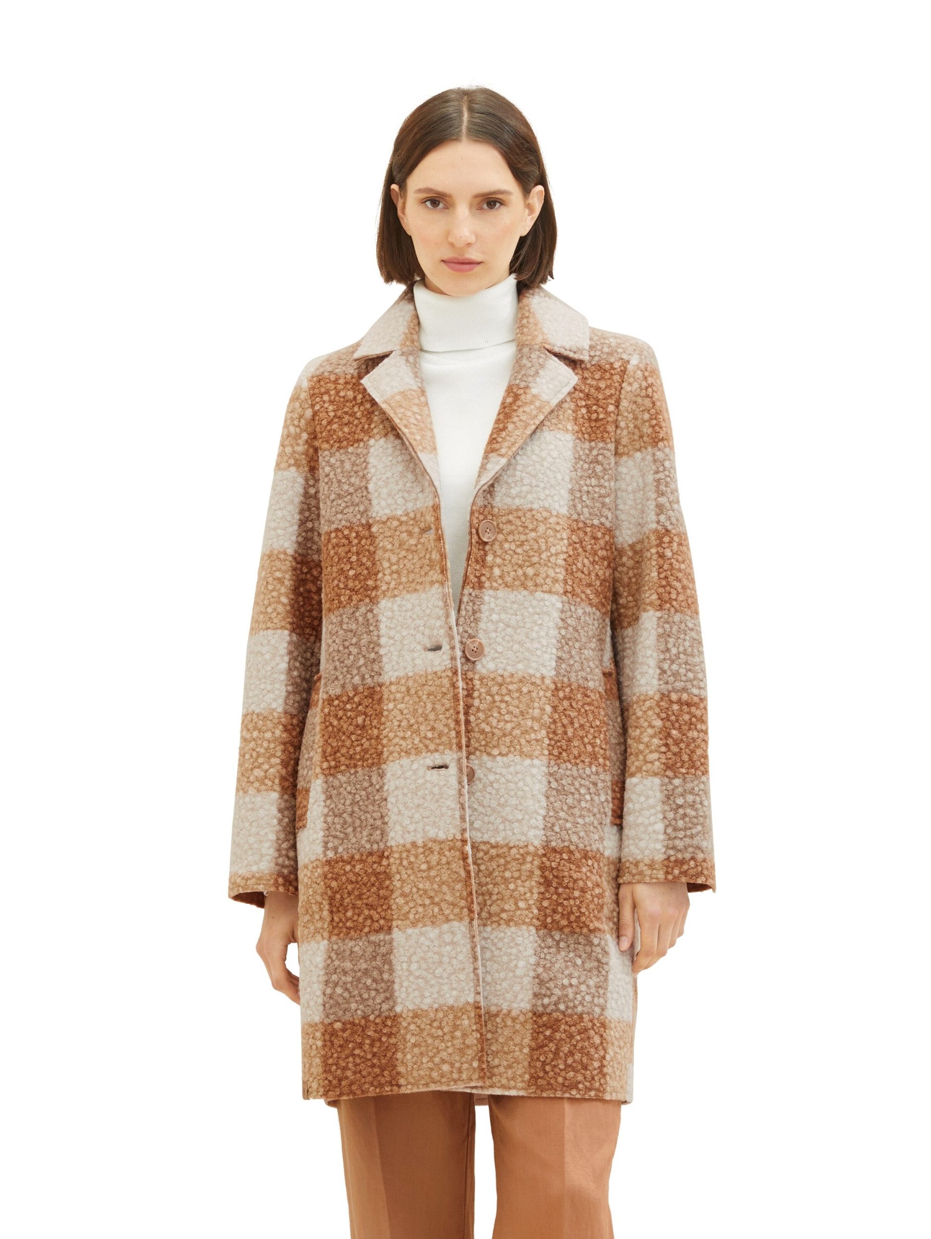 TOM TAILOR Outdoorjacke boucle coat