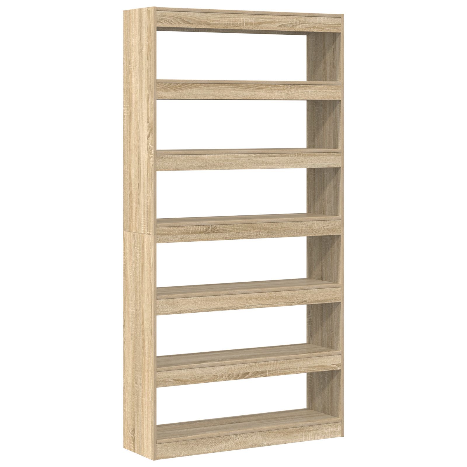 vidaXL Bücherregal Bücherregal Sonoma Eiche Holzwerkstoff günstig online kaufen