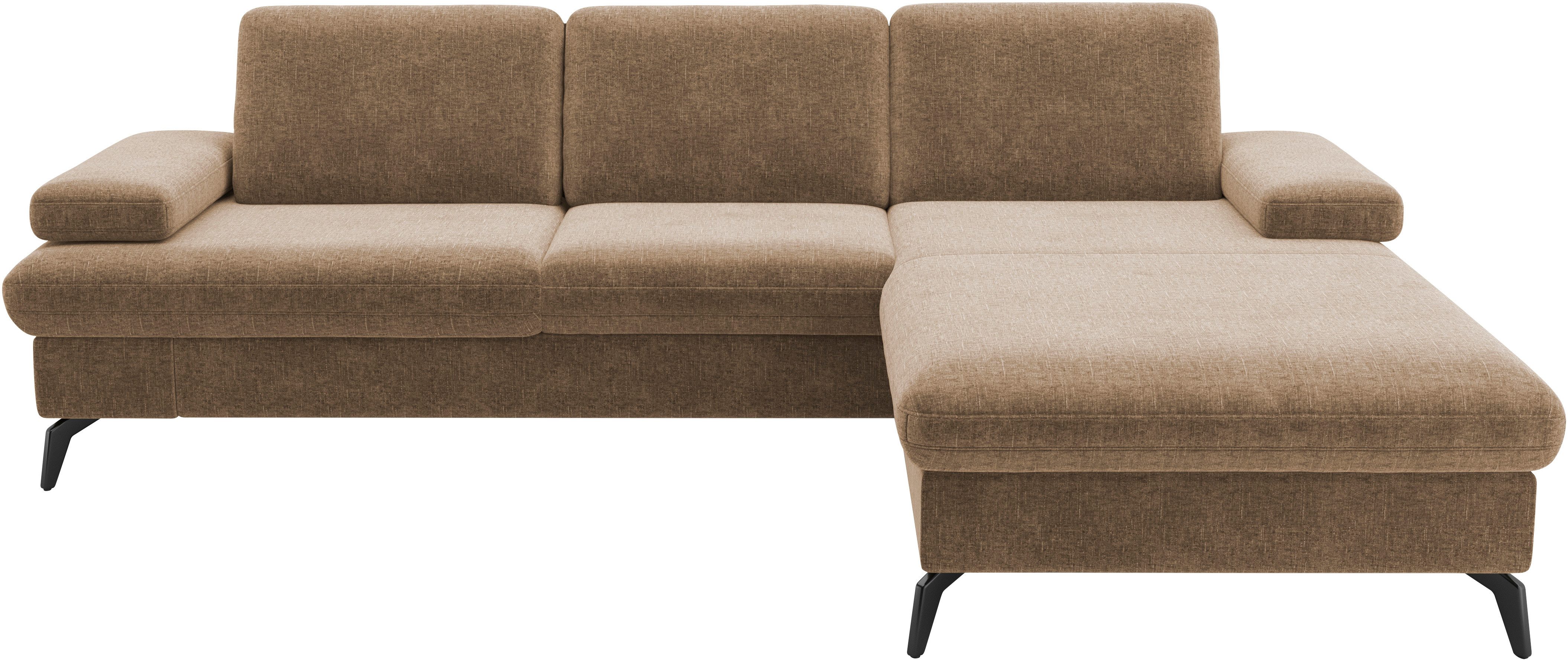 sit&more Ecksofa "Morris Jubi L-Form", inkl. Armteilfunktion und 1 Zierkiss günstig online kaufen