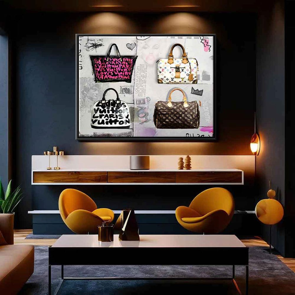 DOTCOMCANVAS® Leinwandbild Louis Vuitton, Leinwandbild Louis günstig online kaufen