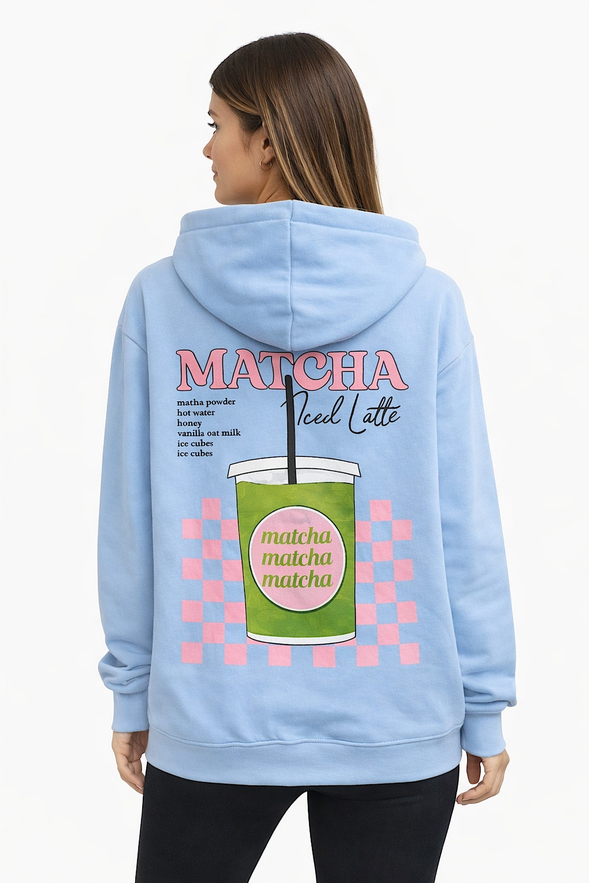 Worldclassca Hoodie Worldclassca Oversized "MATCHA" Hoodie Kapuzenpullover Sweatshirt Neue Kollektion - Stilvolle und gemütliche Casual Mode für Damen