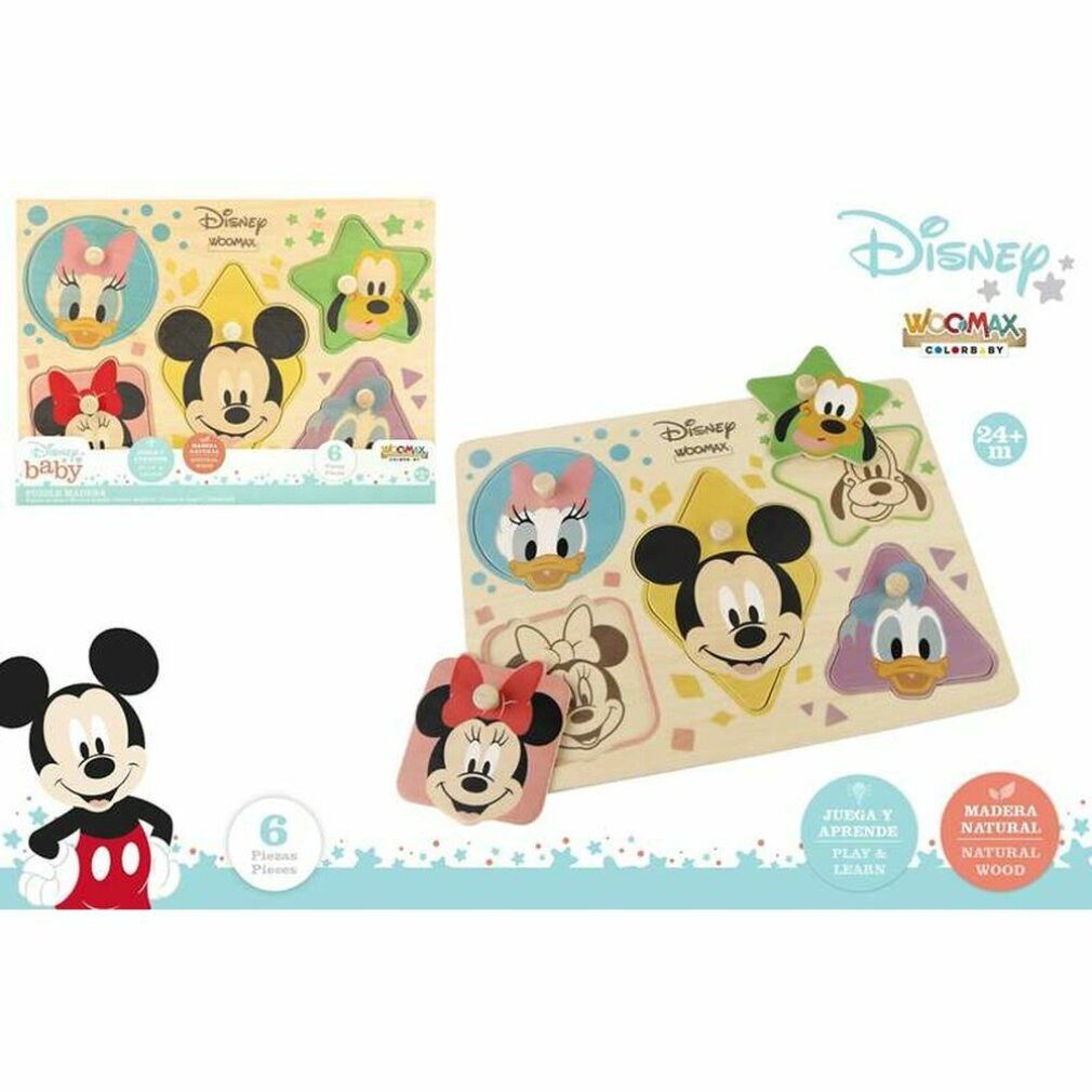 WOOMAX Puzzle Puzzle Disney Holz, Puzzleteile